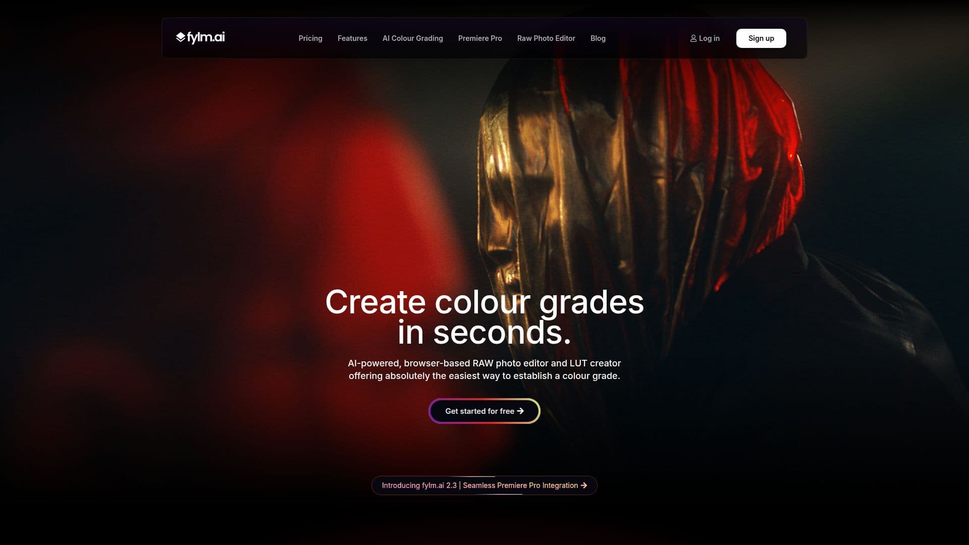 fylm.ai - Ferramenta de Color Grading com IA screenshot