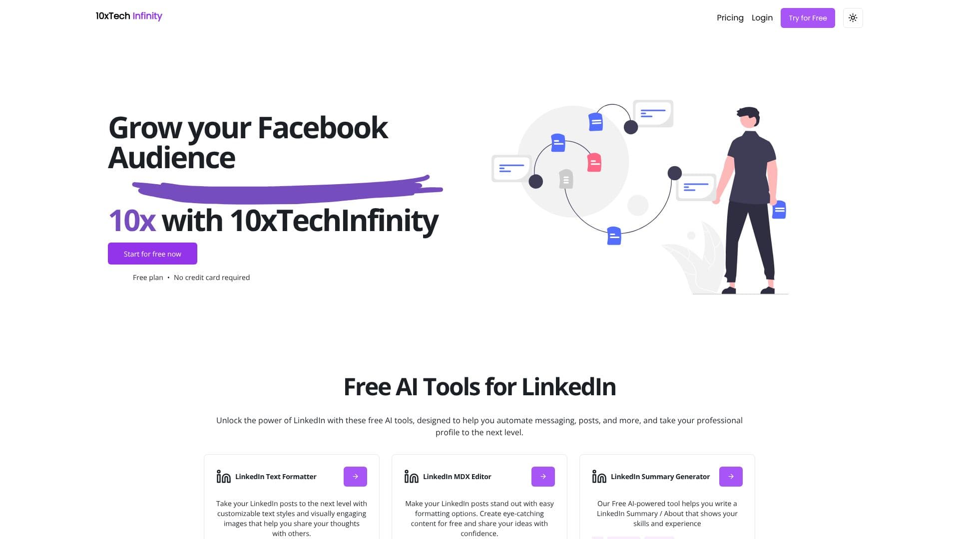 10x Tech Infinity screenshot
