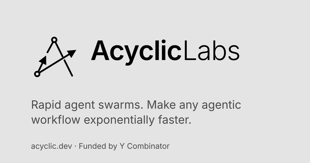Tangkapan layar Acyclic Labs
