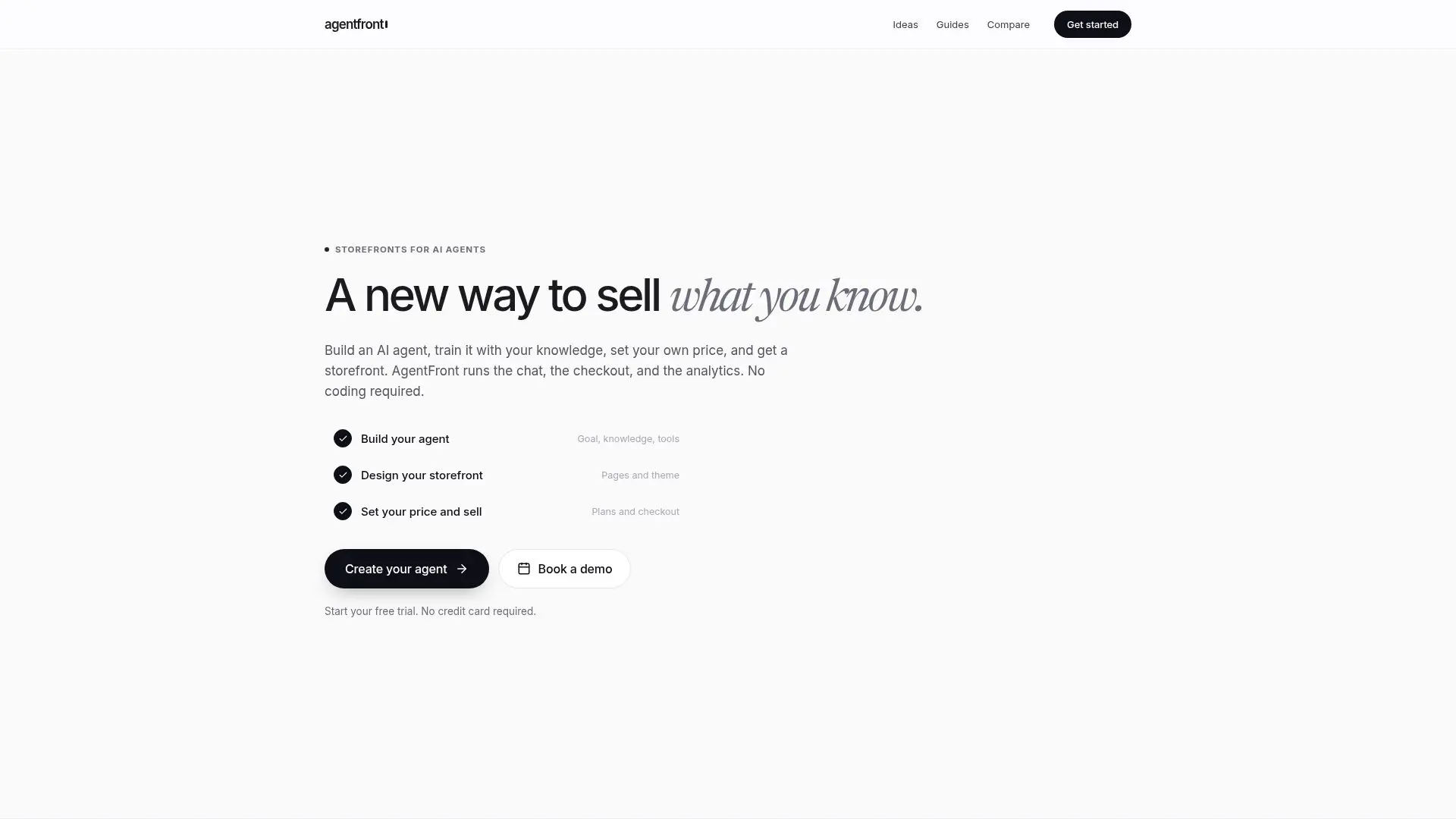 AgentFront screenshot