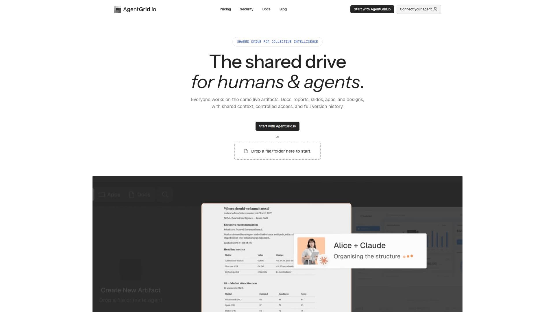 AgentGrid.io screenshot