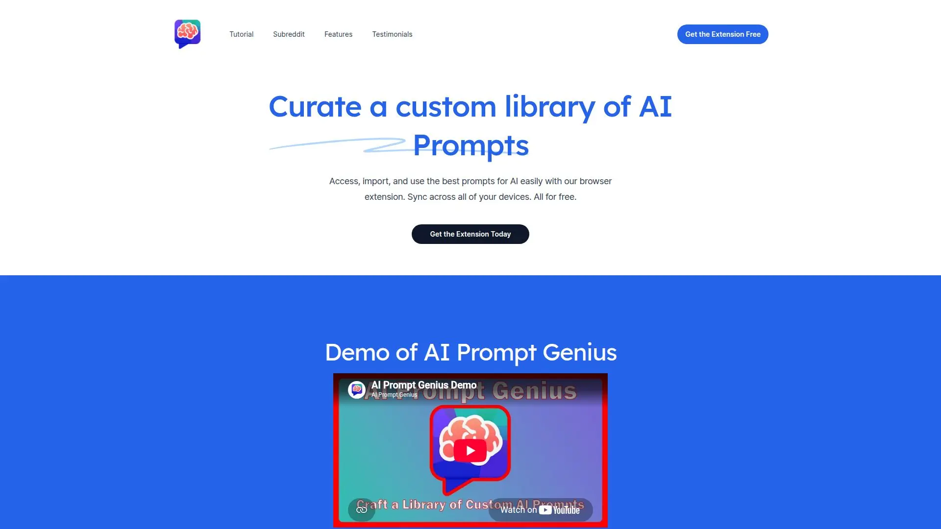 AI Prompt Genius screenshot