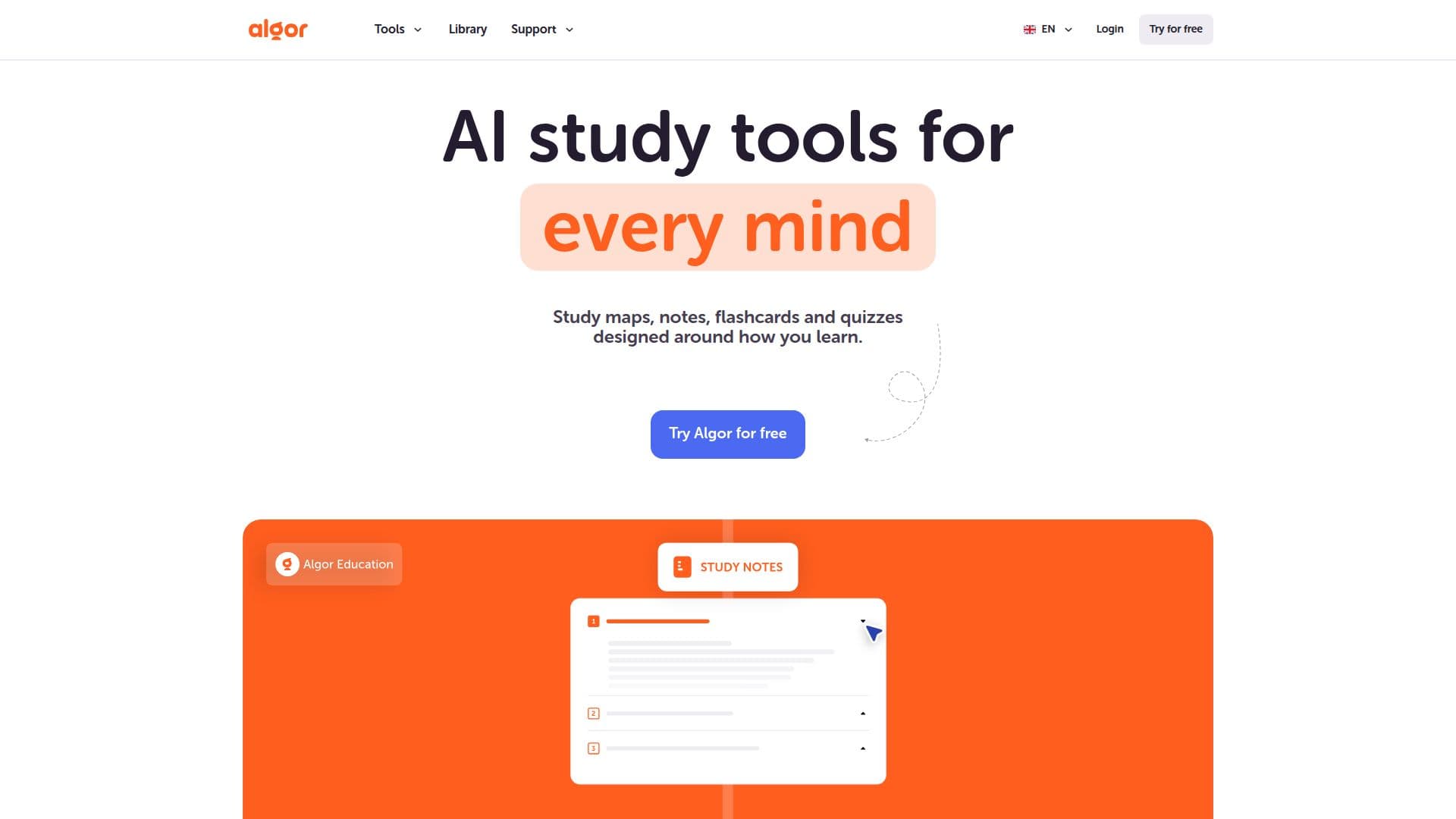 Algor Education screenshot