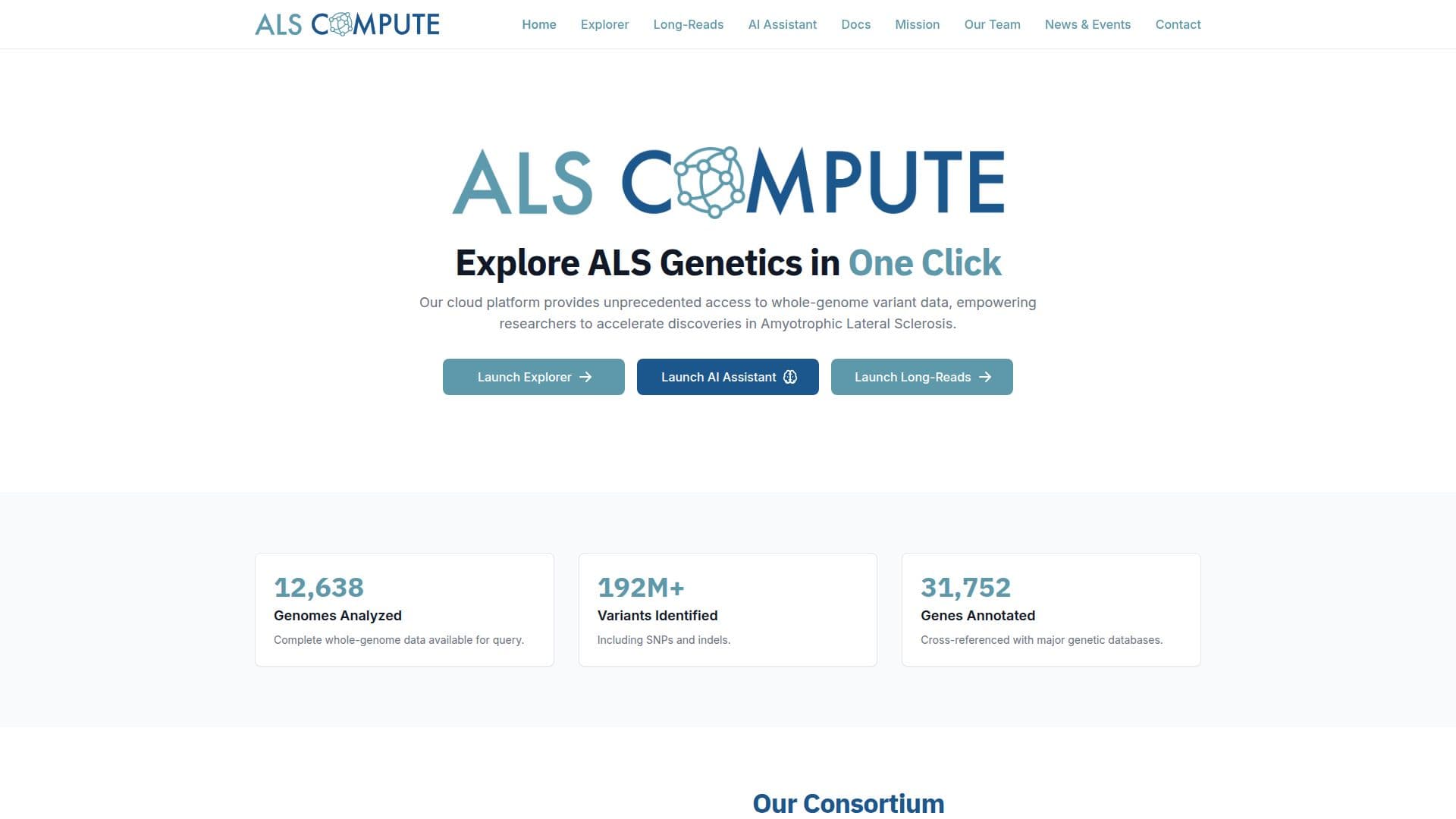 ALS Compute - Erforschung von Whole-Genome ALS-Varianten screenshot