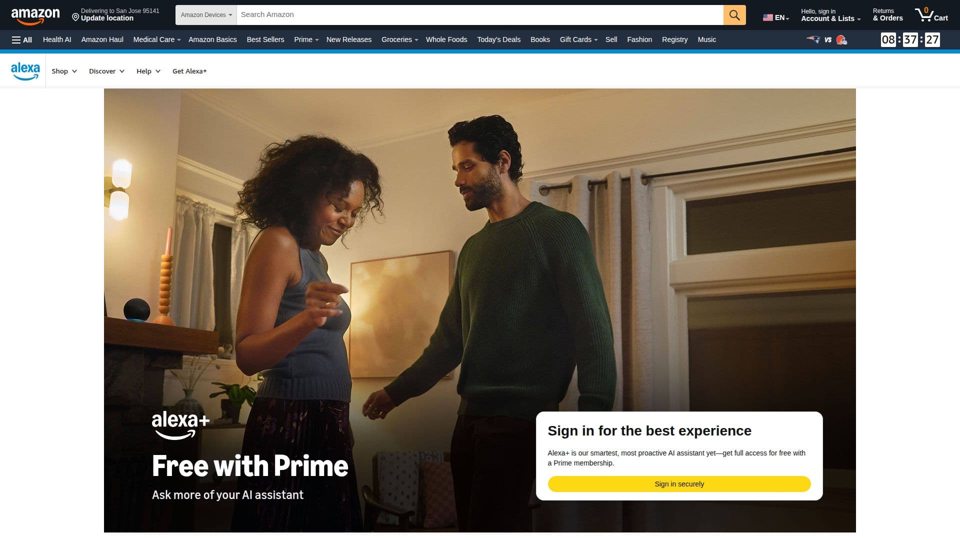 Alexa Plus 스크린샷