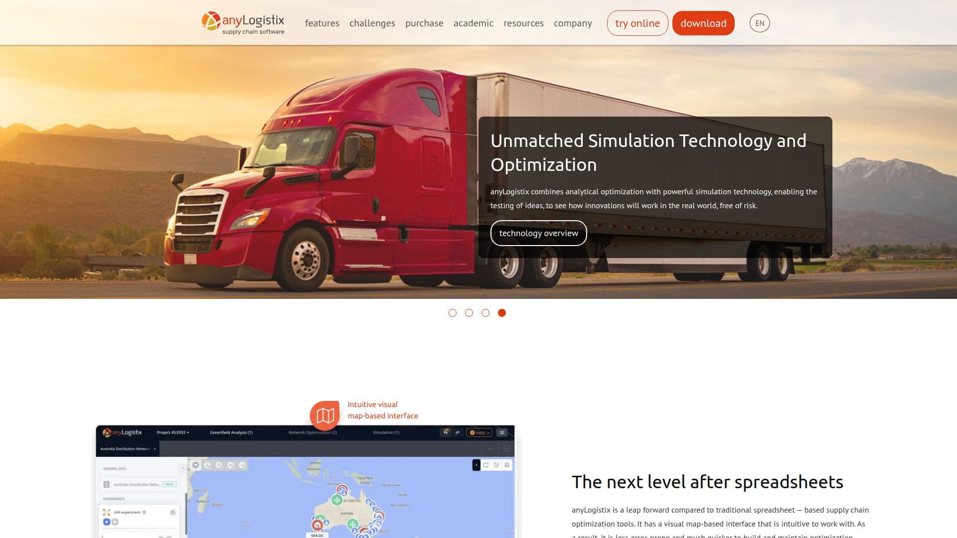 anyLogistix screenshot