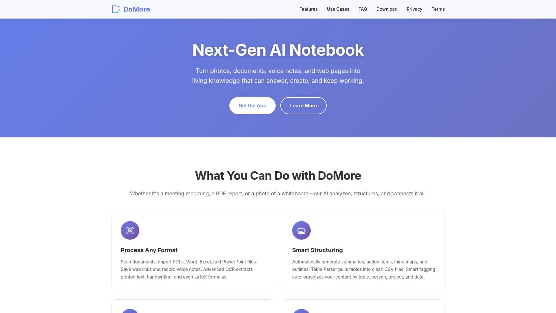 DoMore screenshot
