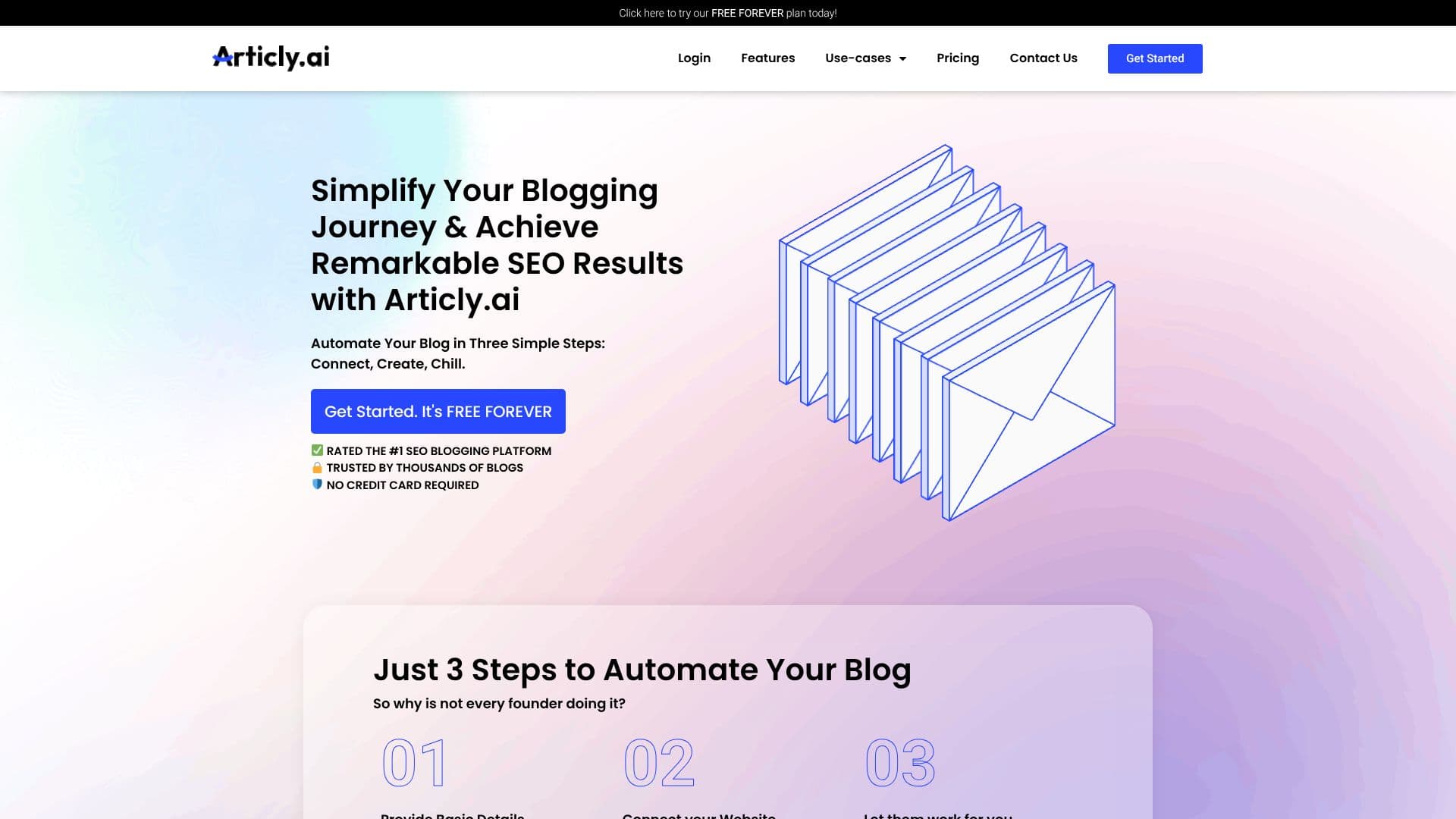 لقطة شاشة لـ Articly.ai