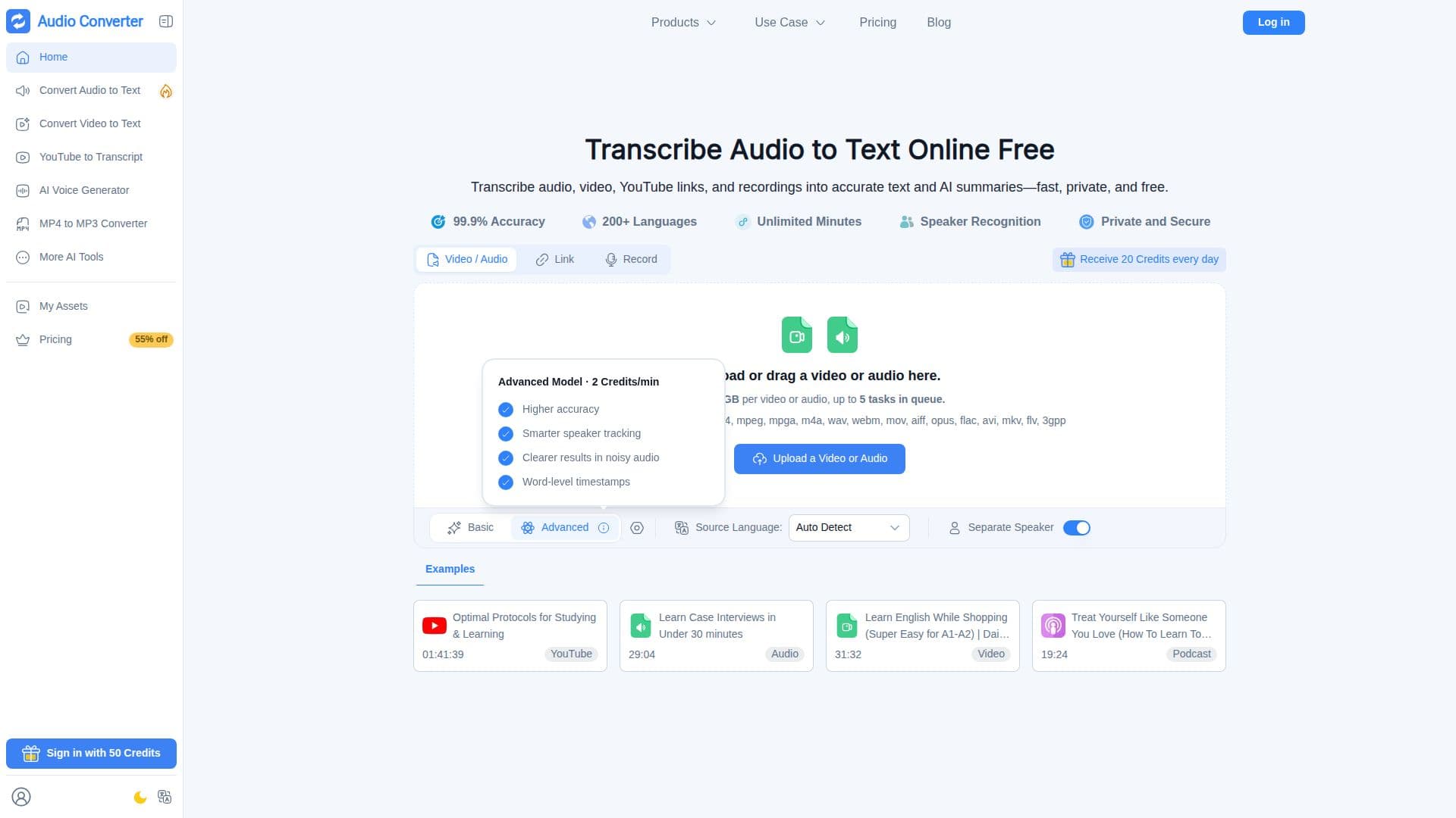 Audio Converter AI screenshot