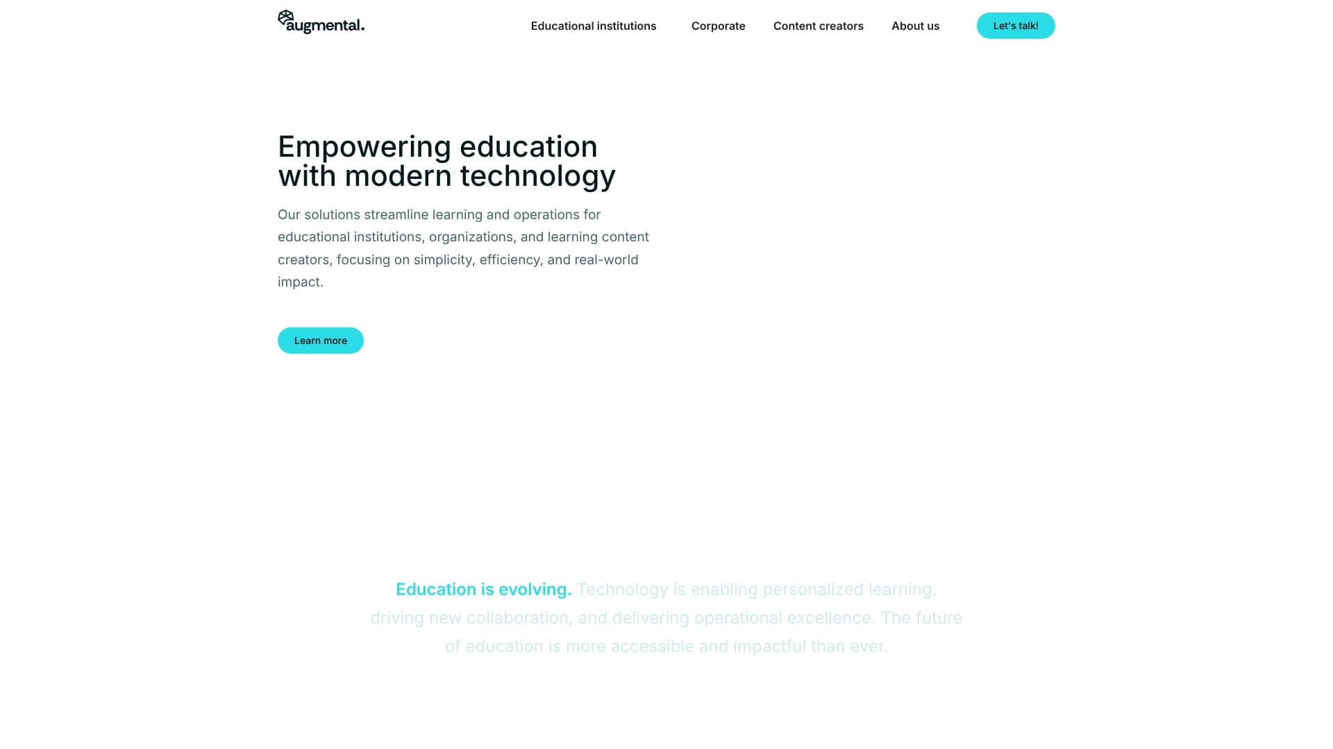 Augmental Education Technology 截图