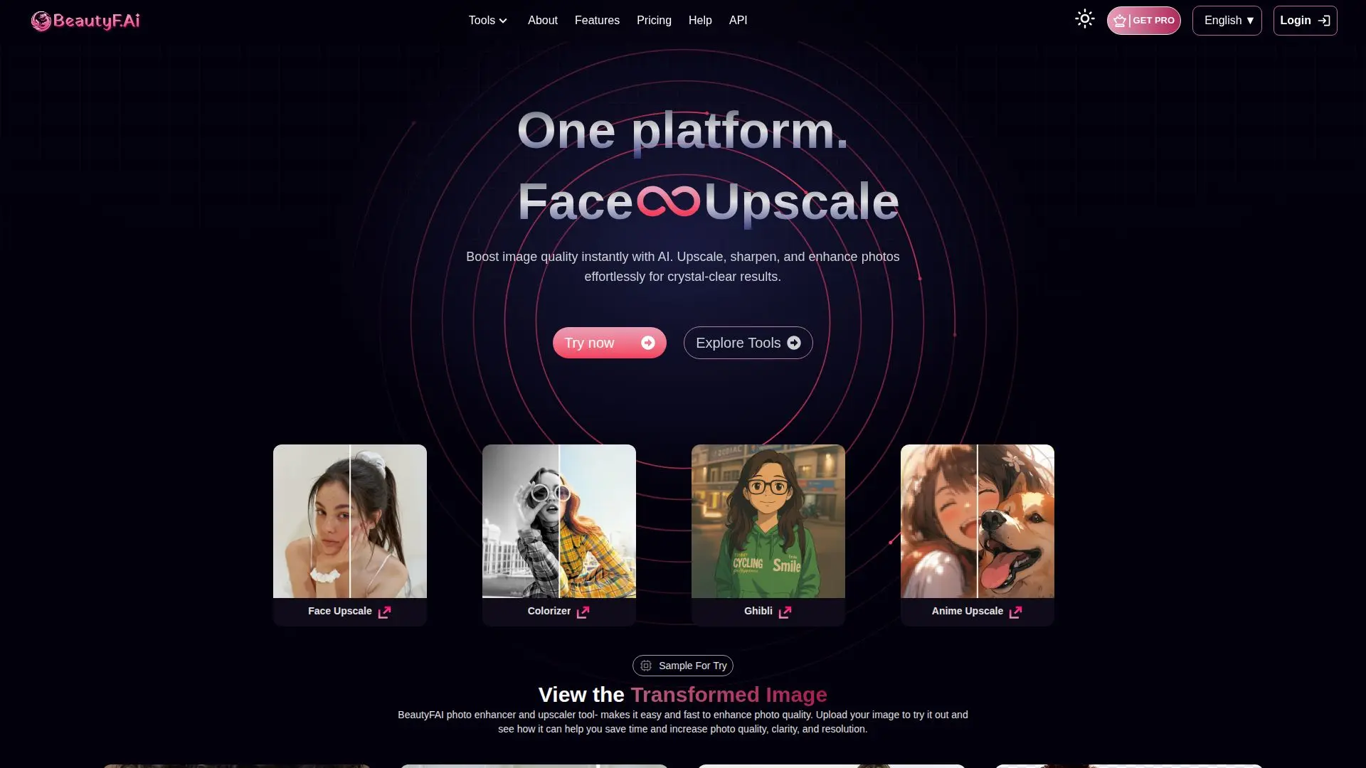Beautyf.ai screenshot