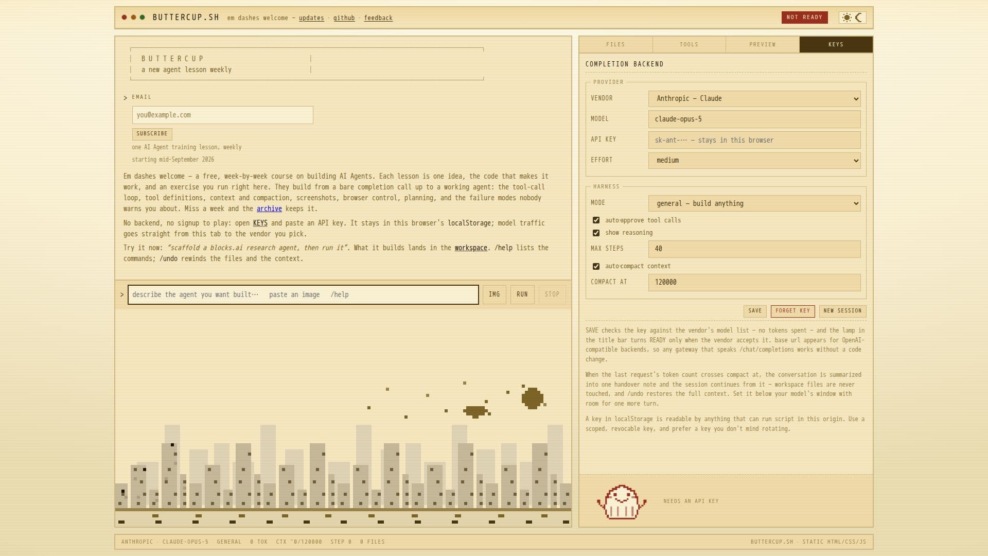 buttercup.sh screenshot