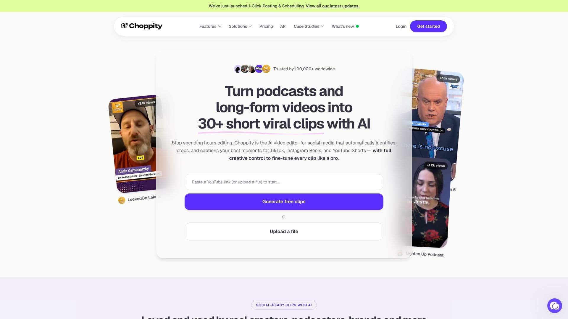 Choppity AI Video Editor screenshot