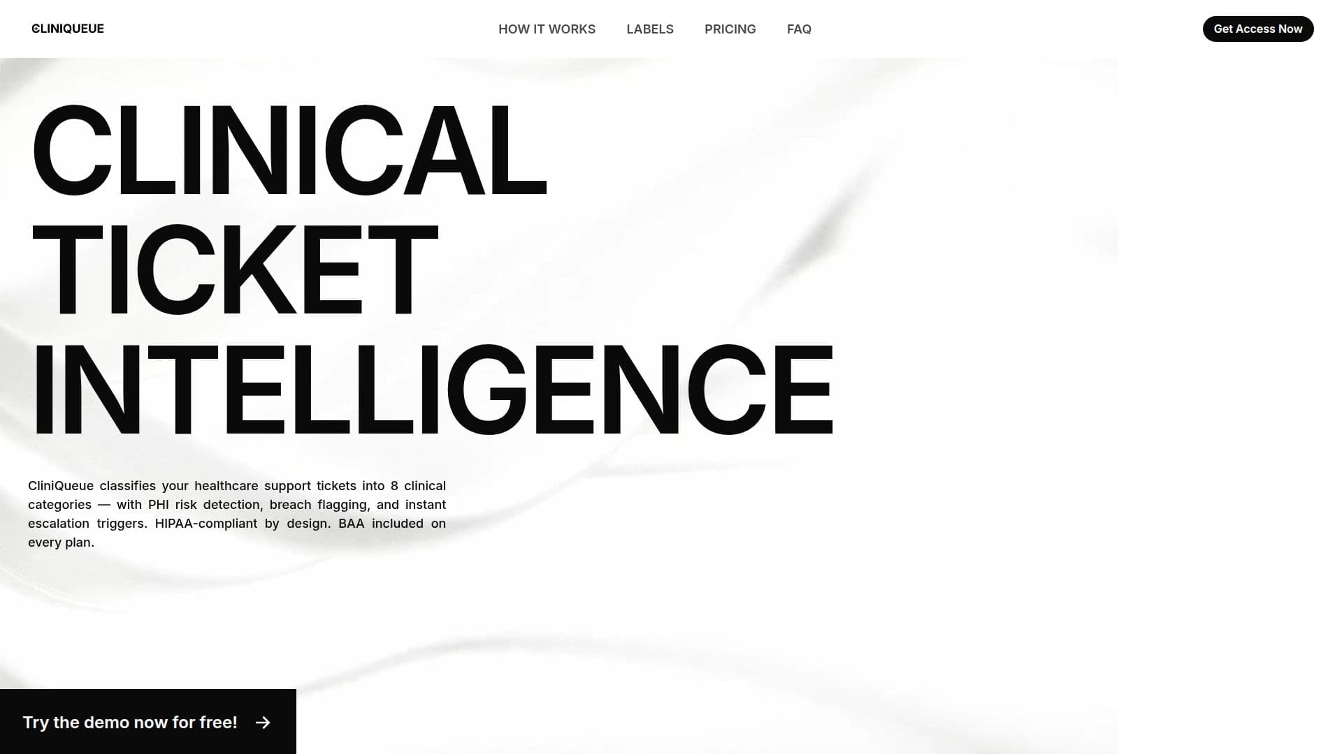 CliniQueue screenshot