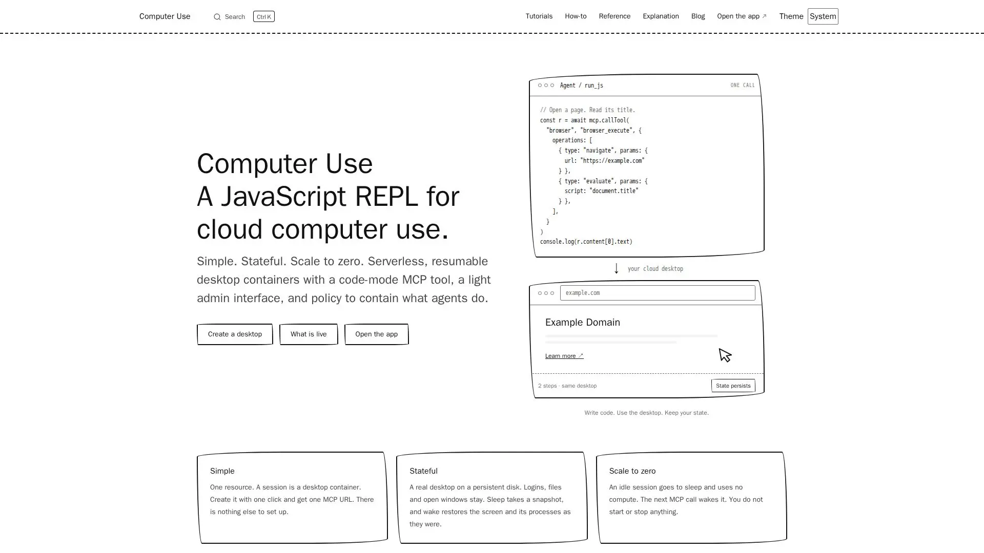 Computer Use screenshot