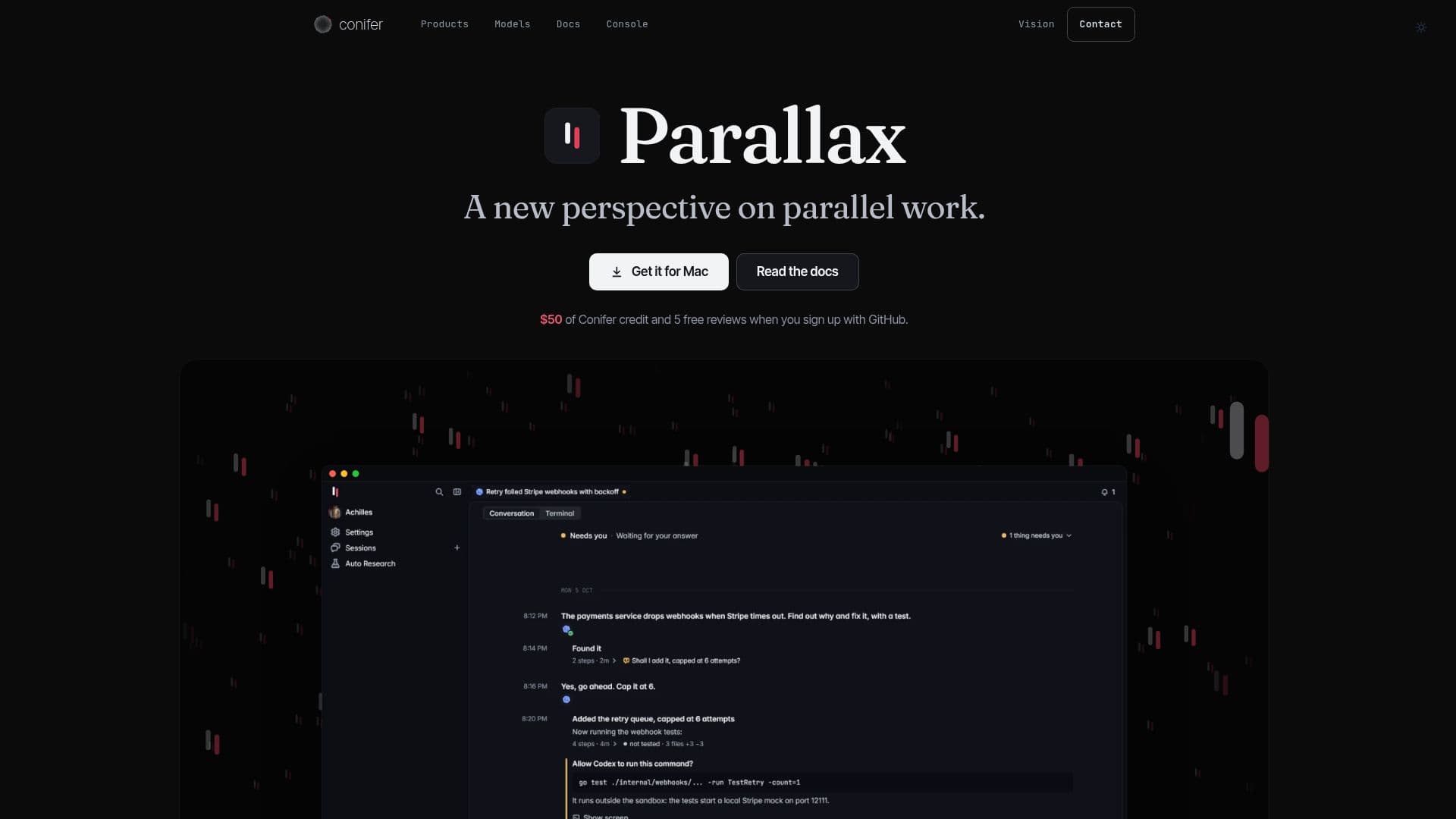Parallax screenshot