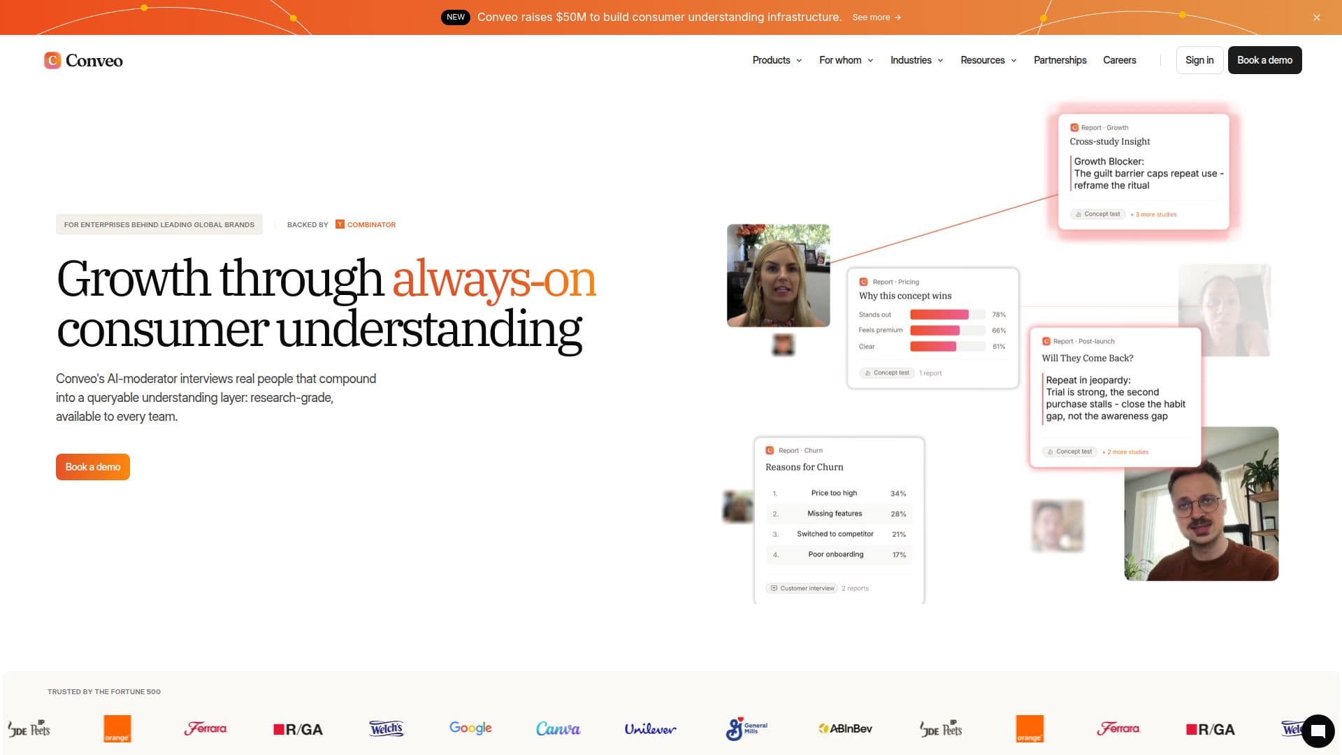 Conveo AI Platform screenshot