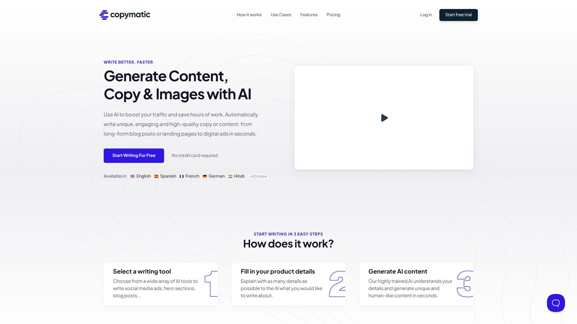 Copymatic AI Copywriter 截图