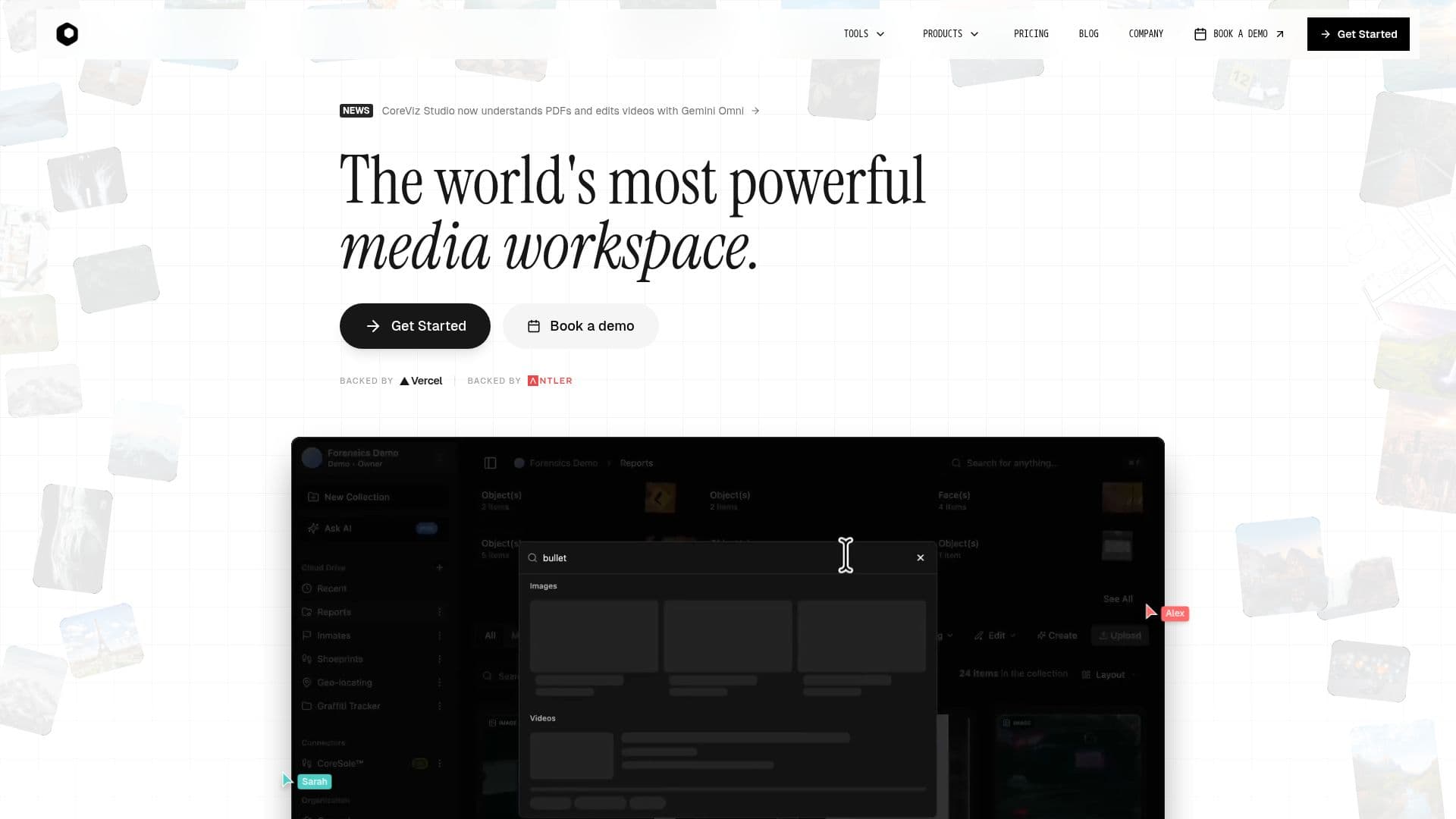 CoreViz screenshot