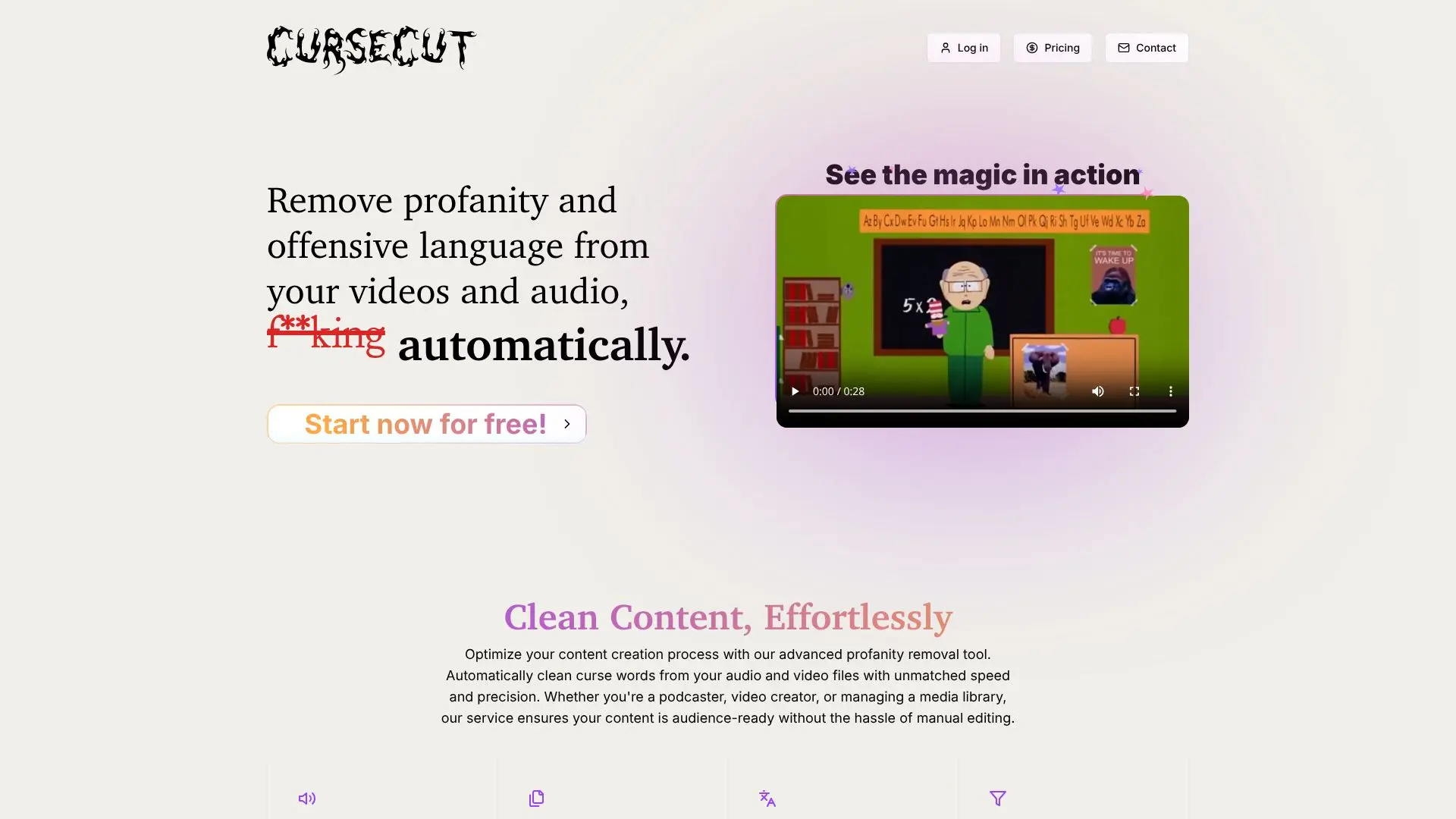 CurseCut 脏话移除 截图