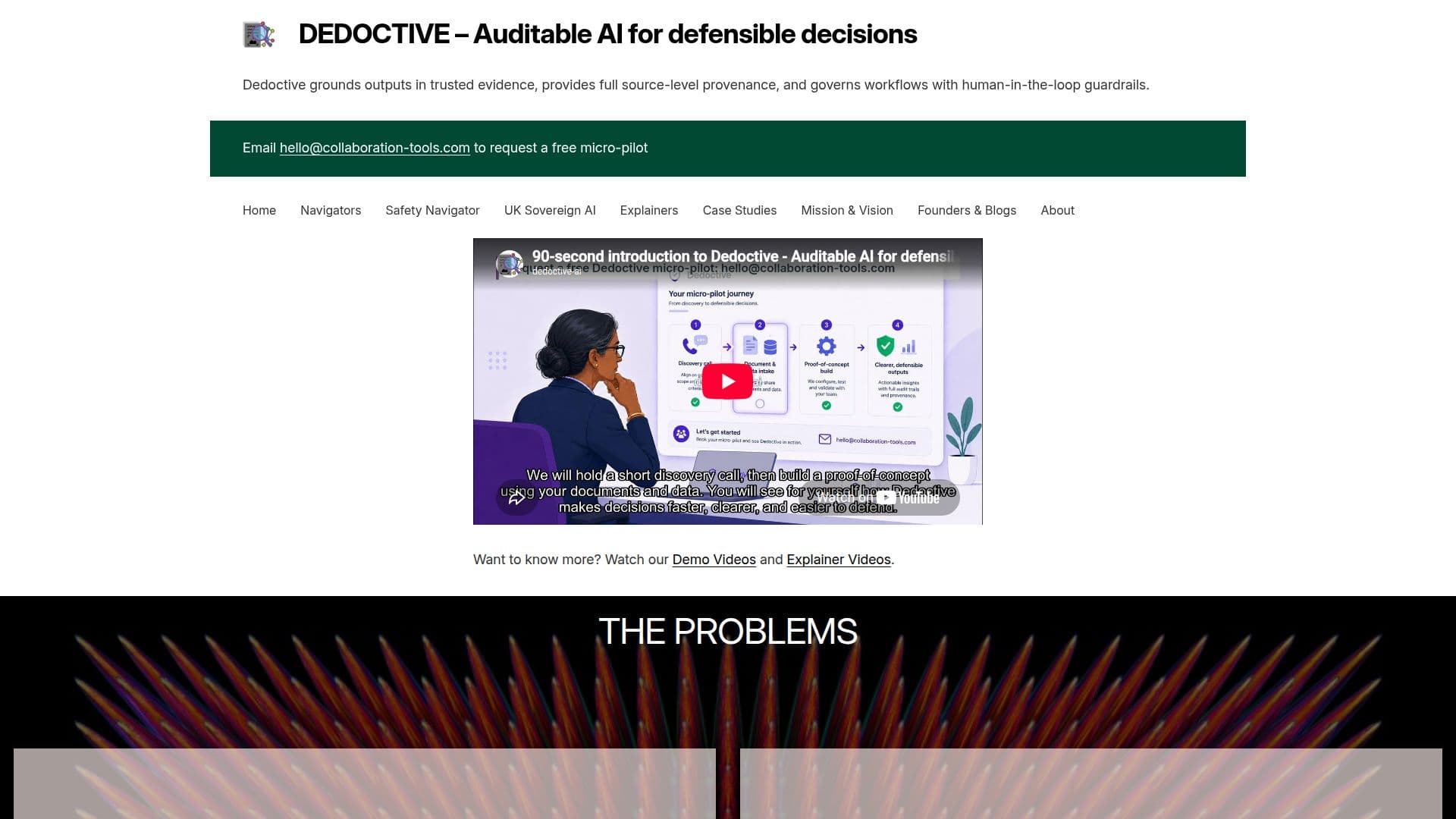 DEDOCTIVE screenshot