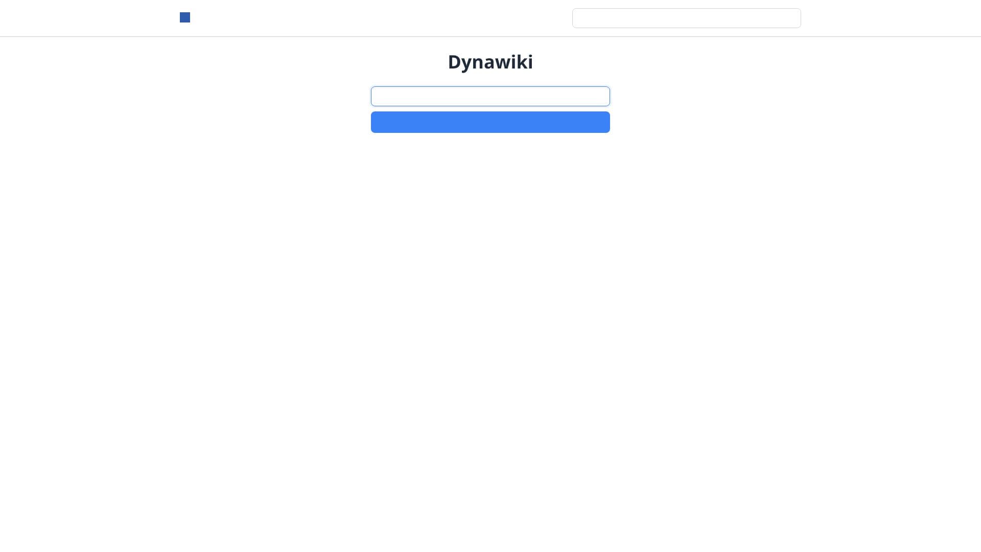 Captura de tela do DynaWiki