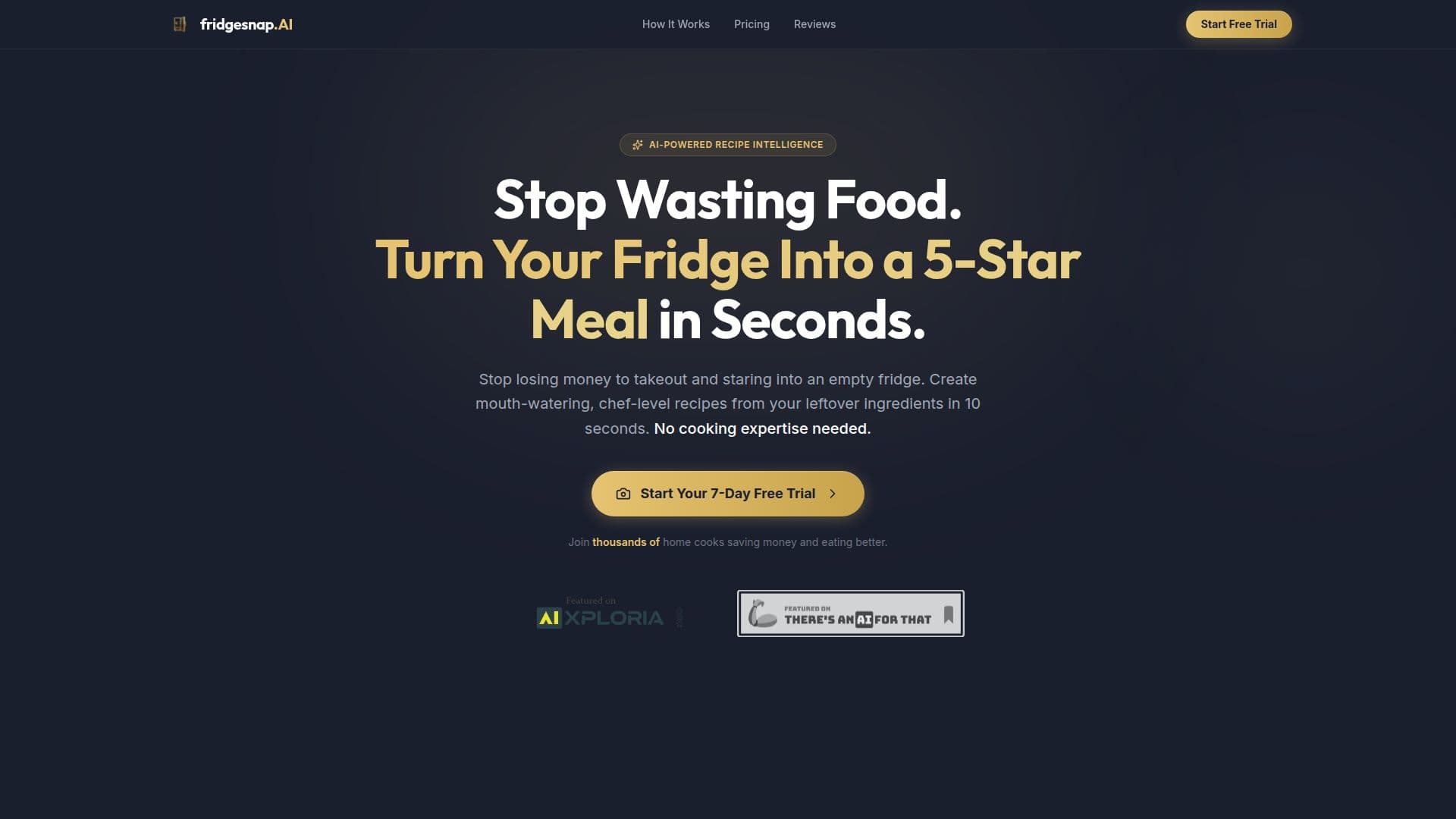 fridgesnap.AI 截图