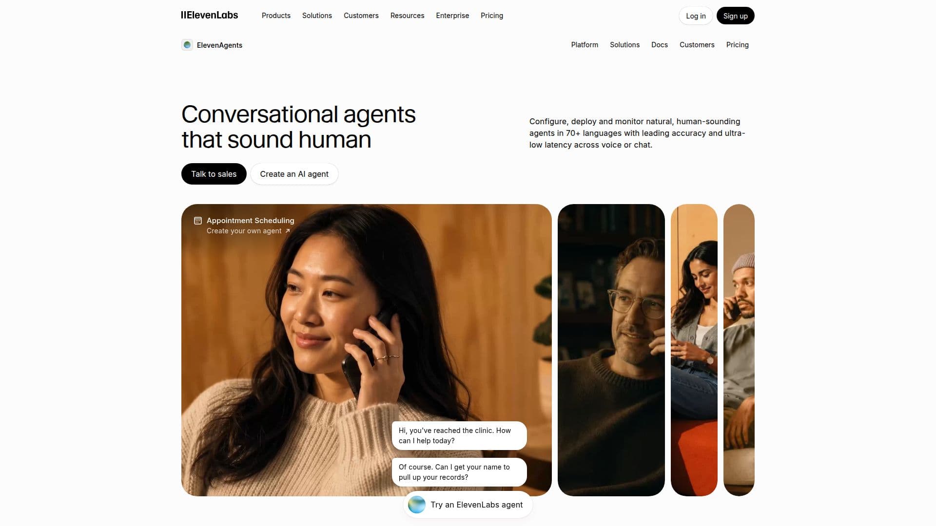 ElevenAgents screenshot