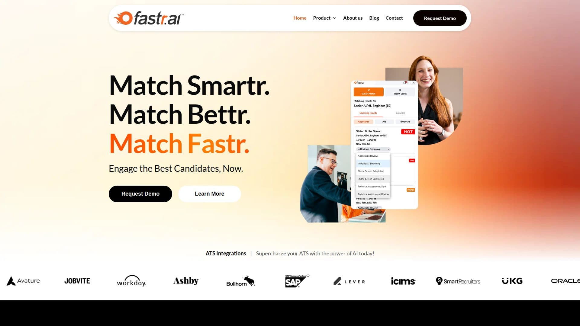 Fastr.ai screenshot
