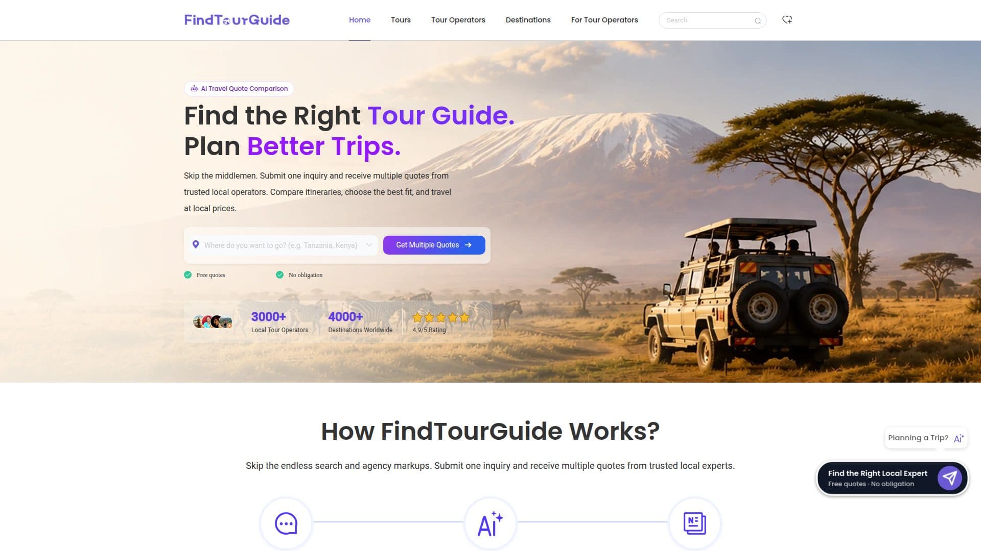 لقطة شاشة لـ FindTourGuide
