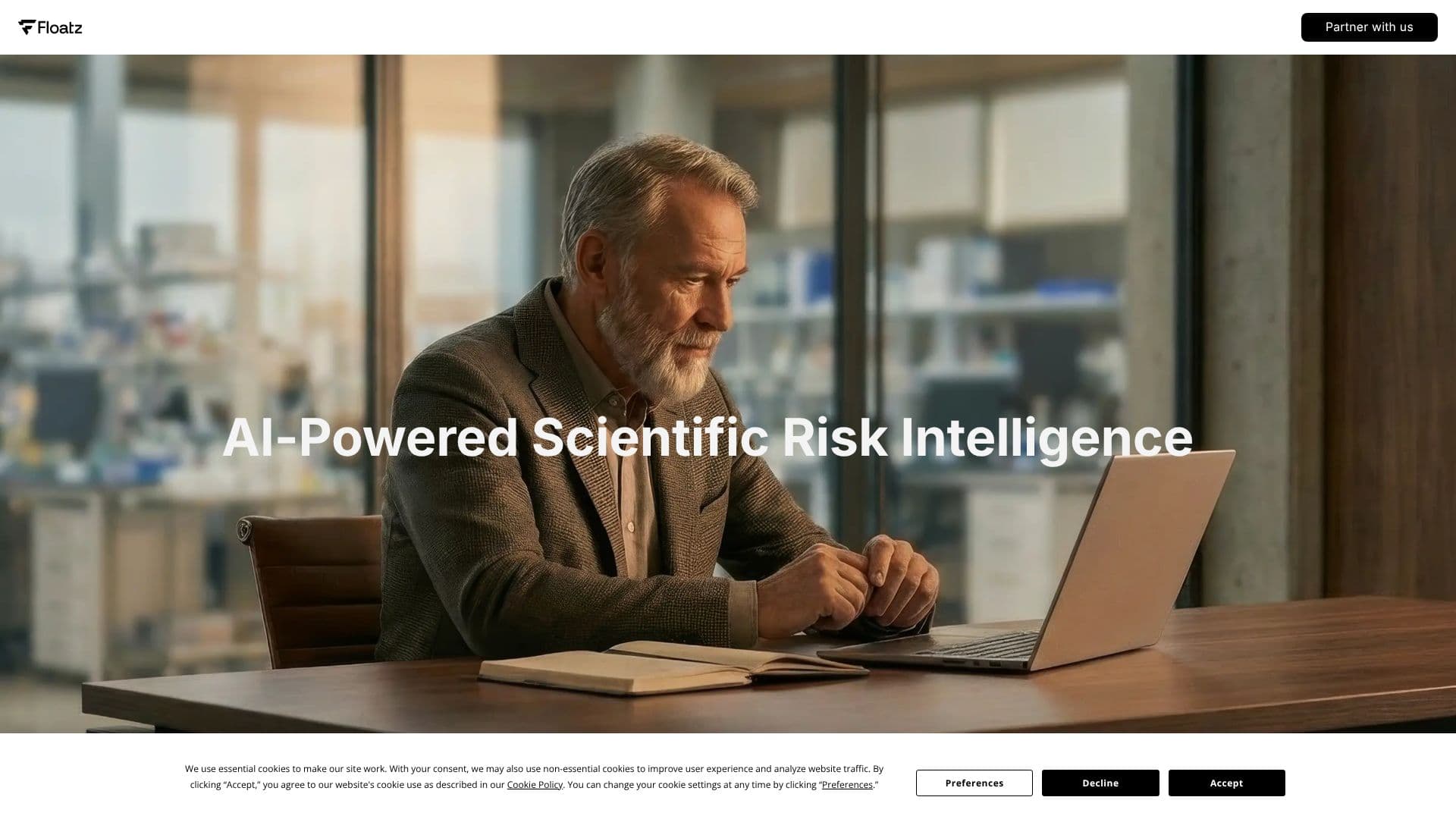 Скриншот floatz | AI Scientific Due Diligence