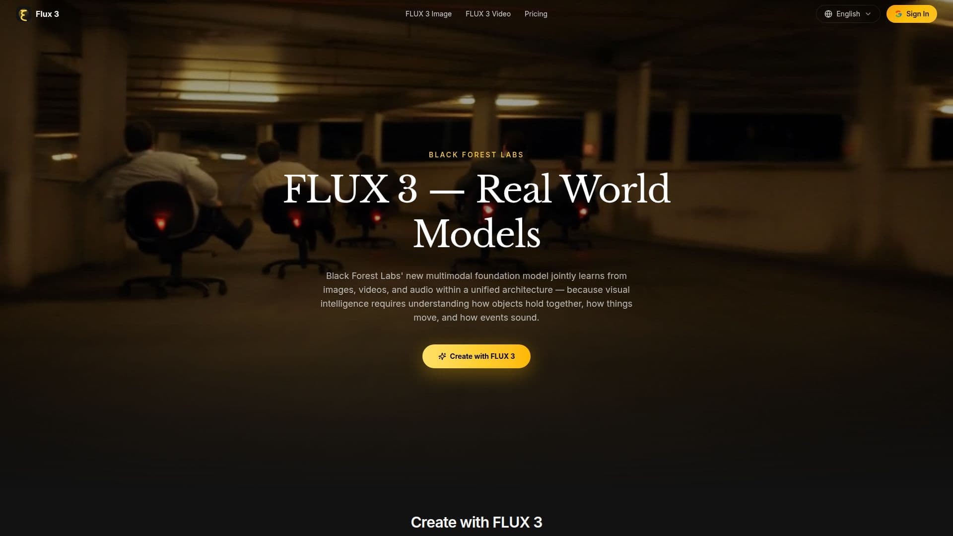 Flux 3 — Multimodal AI screenshot