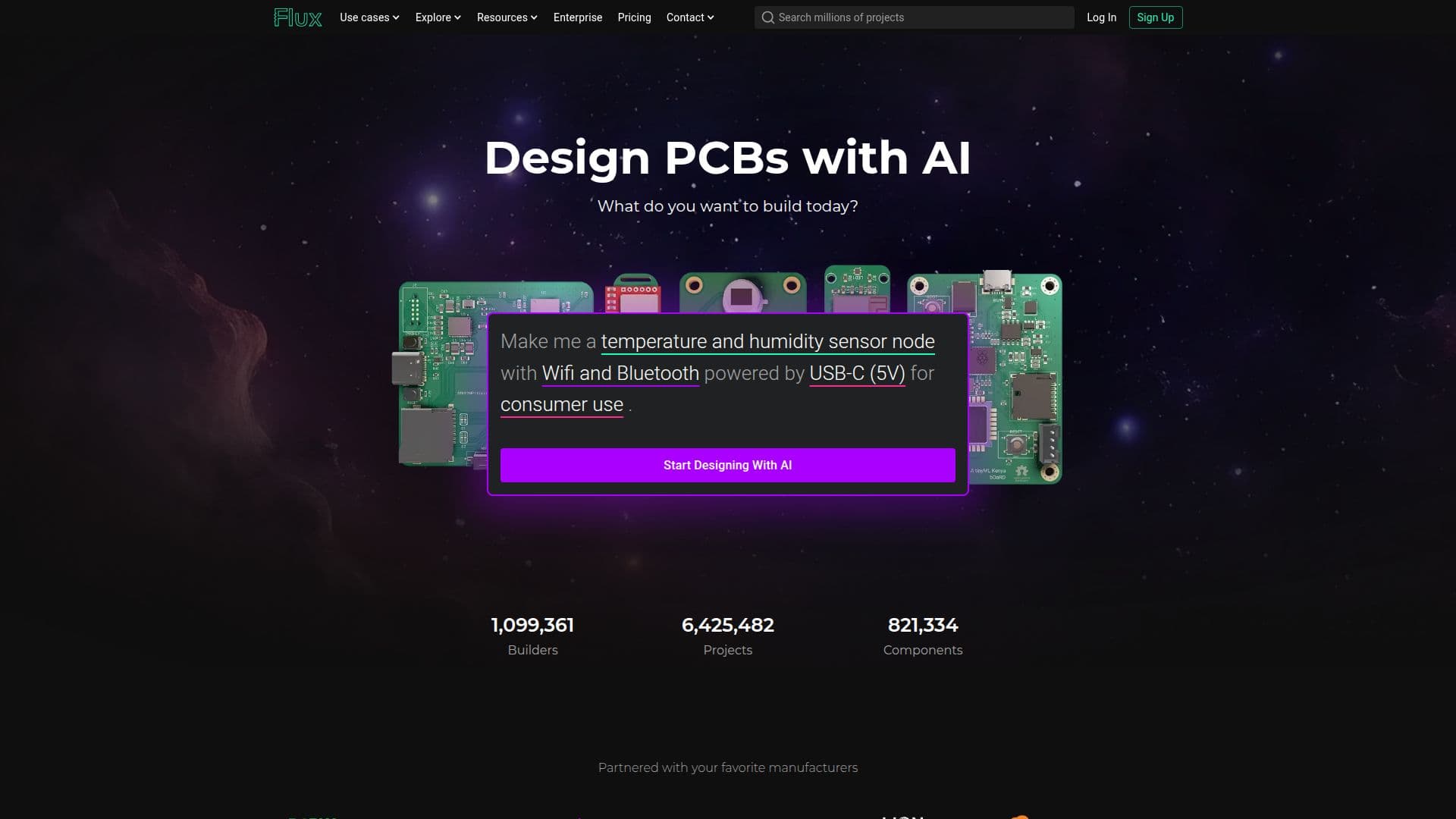 Flux - AI PCB设计平台 截图