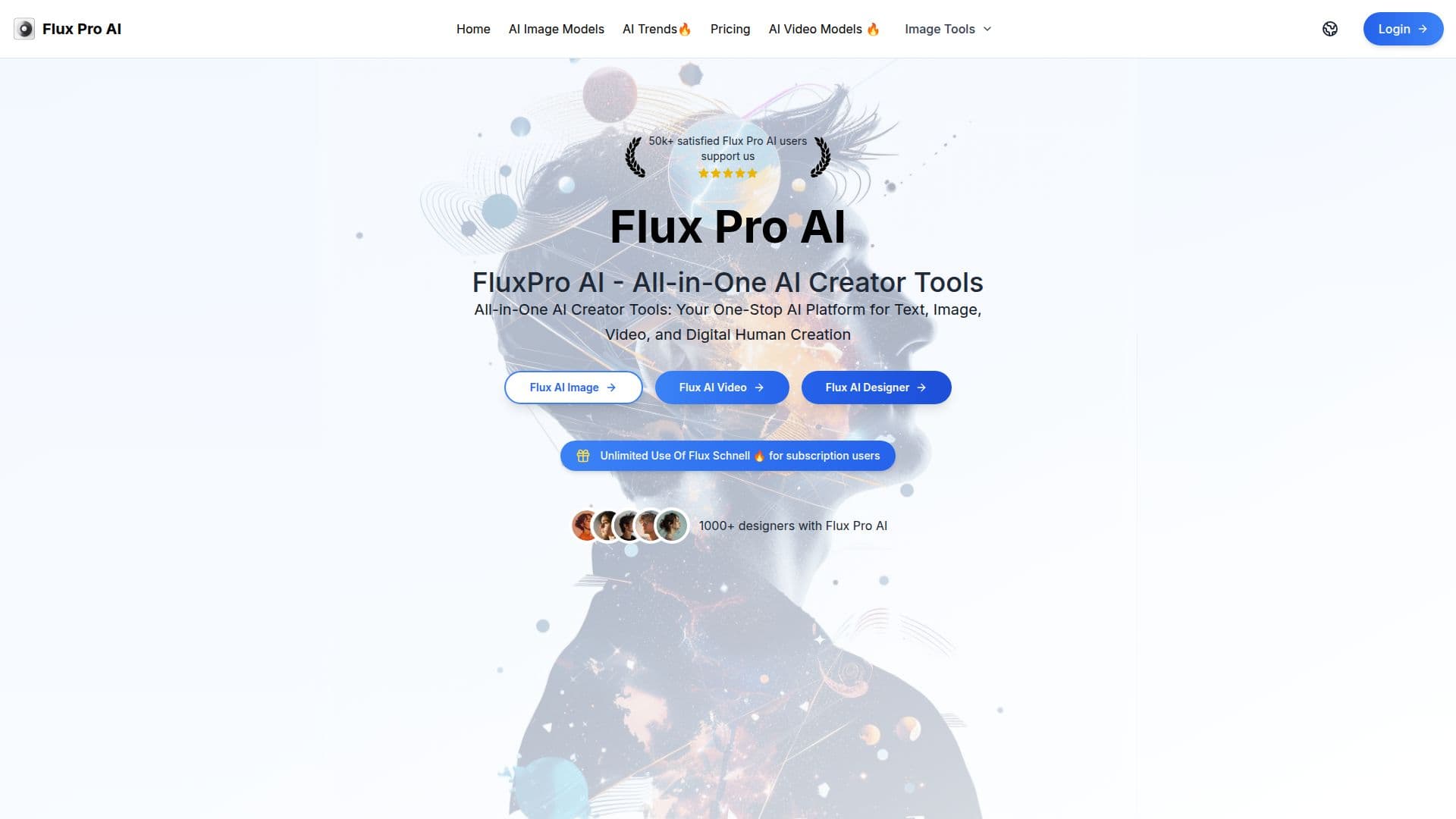 Скриншот Flux Pro AI