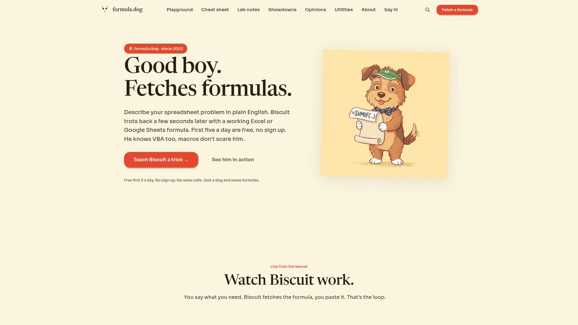 Formula Dog screenshot