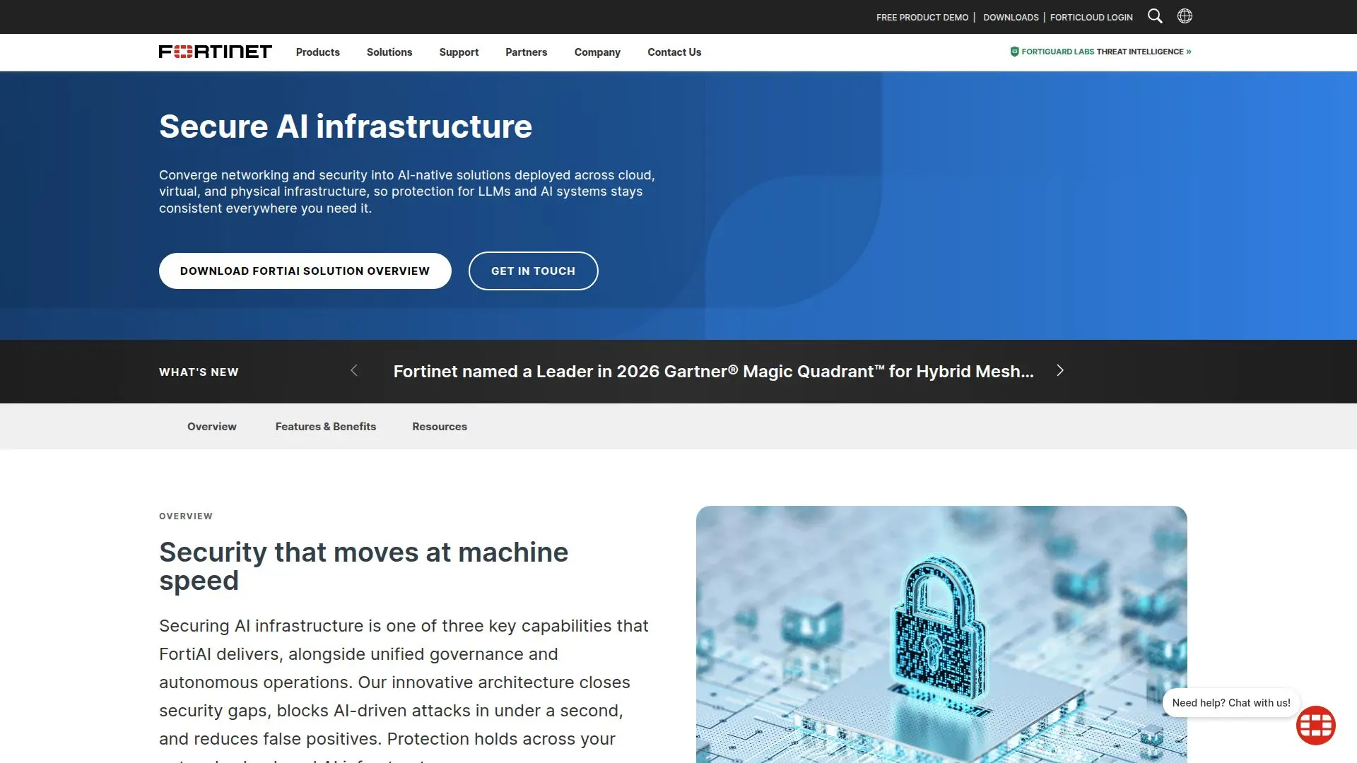 FortiAI Secure screenshot