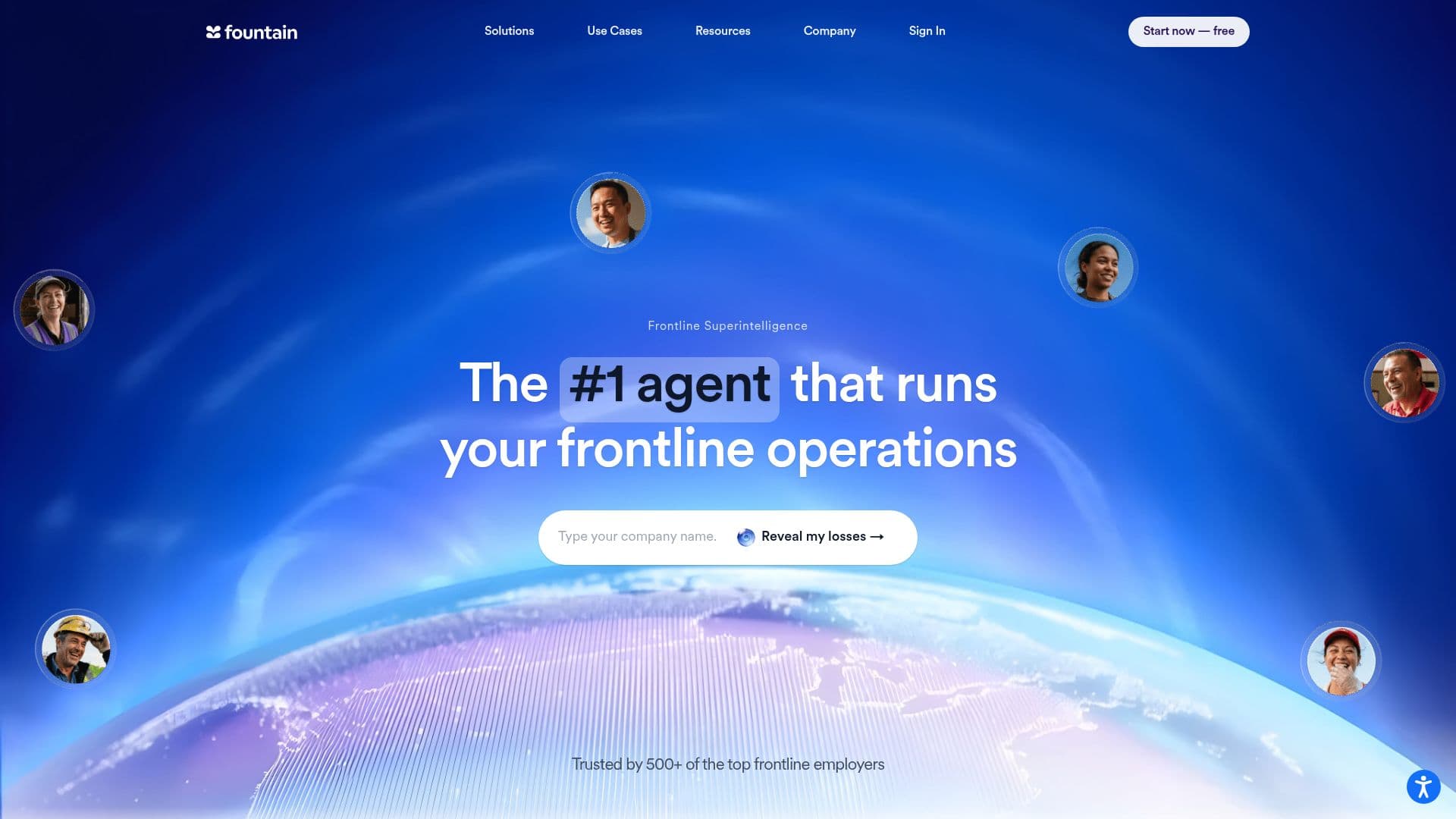 Frontline Superintelligence - Fountain screenshot