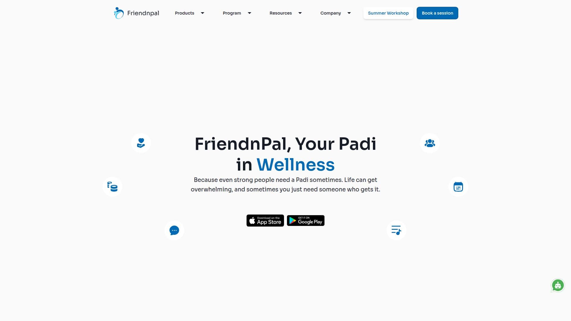 Screenshot von FriendnPal