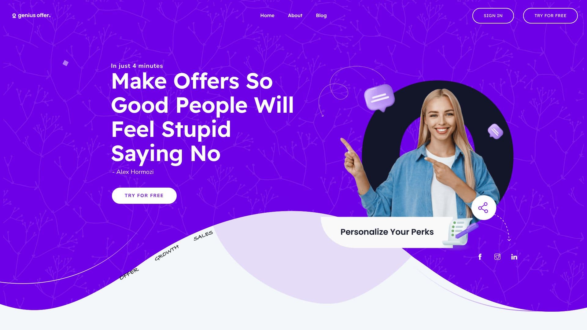 Скриншот Genius Offer AI