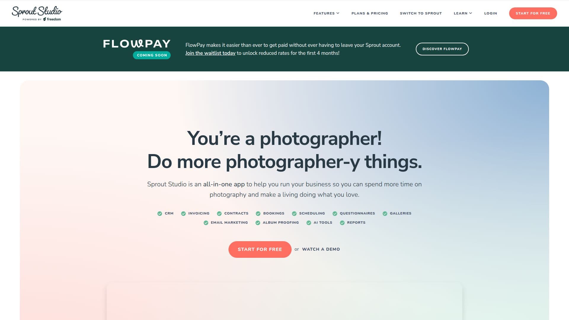 Sprout Studio screenshot