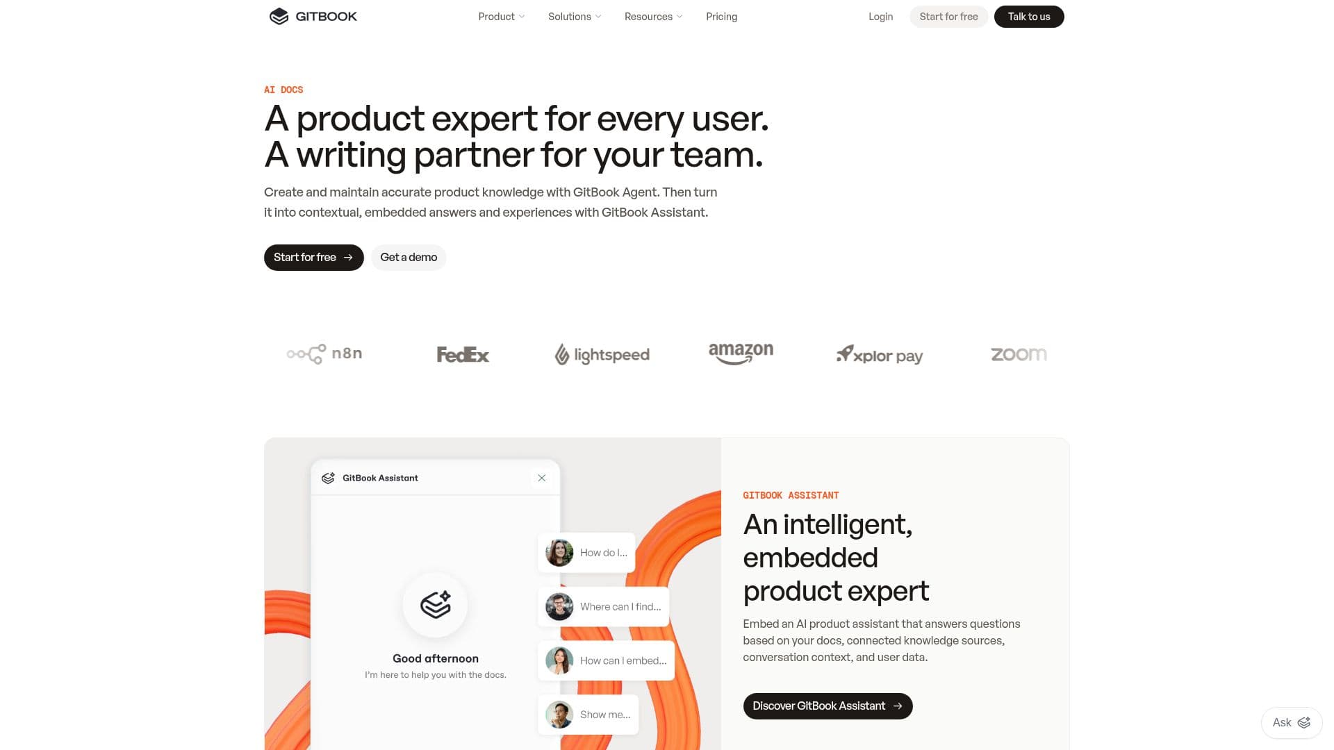 Outils de Documentation AI GitBook screenshot