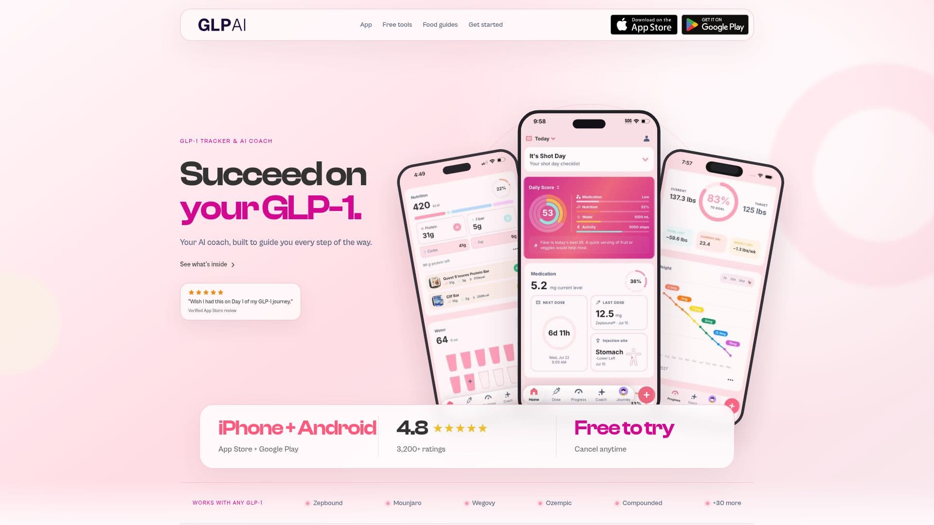 Tangkapan layar GLP AI