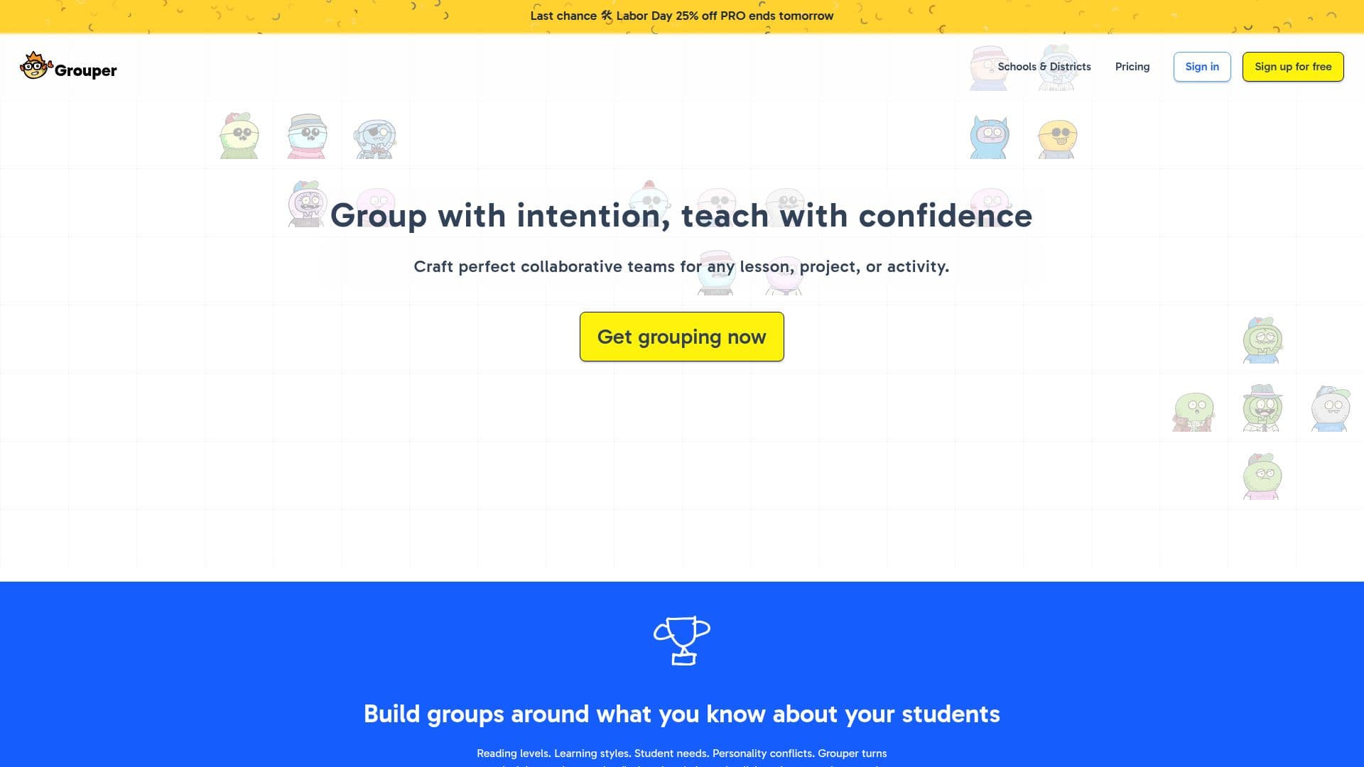 Grouper screenshot