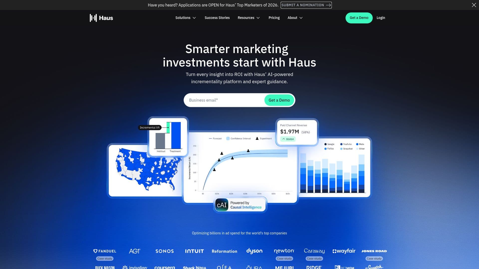 Haus AI Platform screenshot