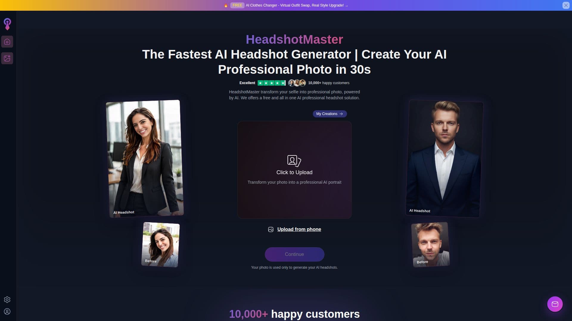HeadshotMaster screenshot