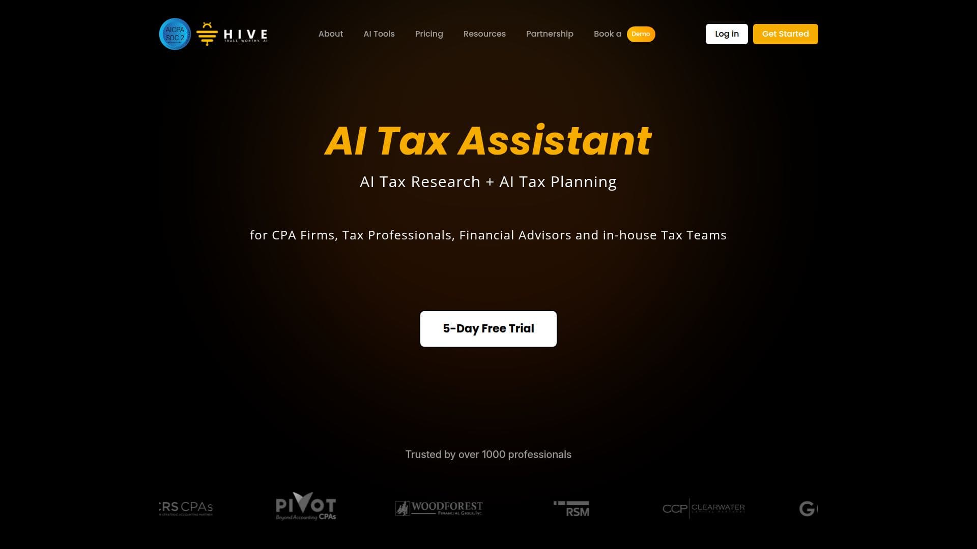 Hive Tax AI screenshot