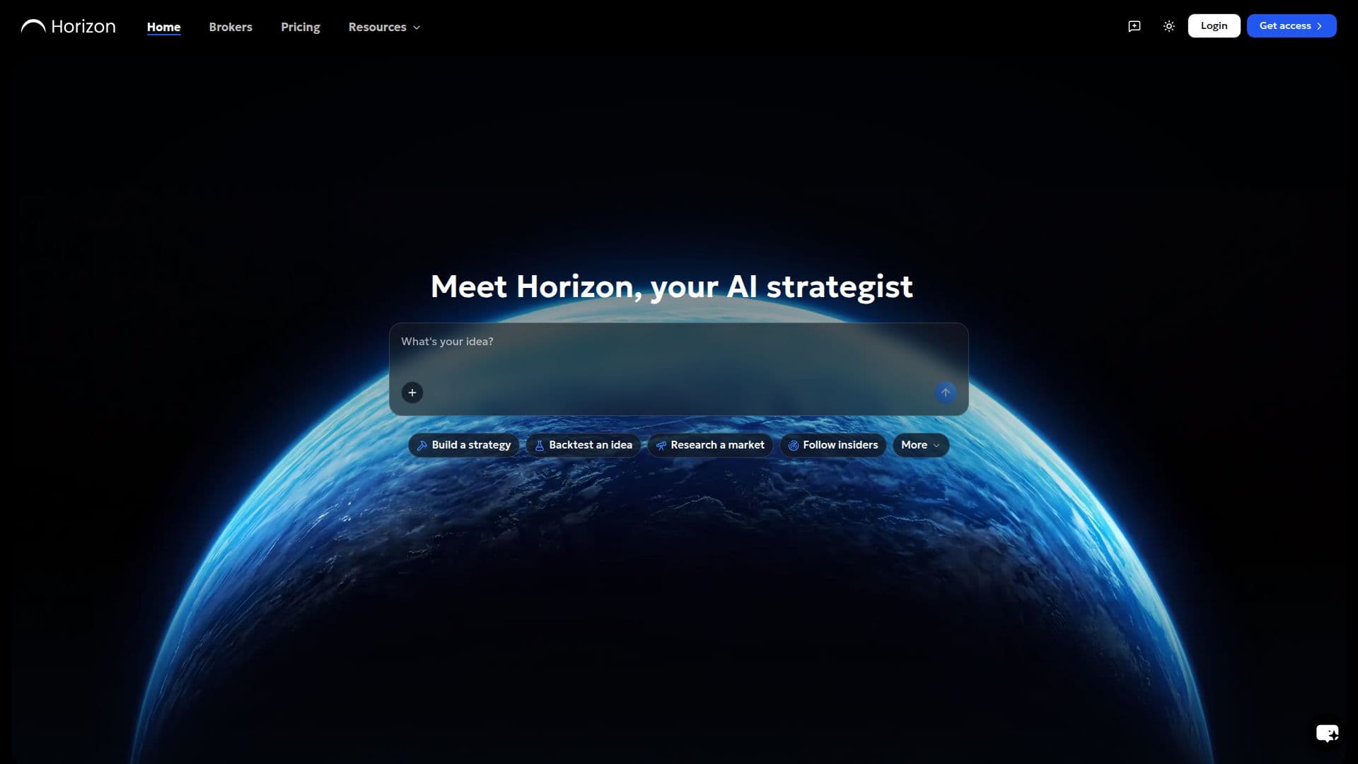 Horizon.Trade screenshot