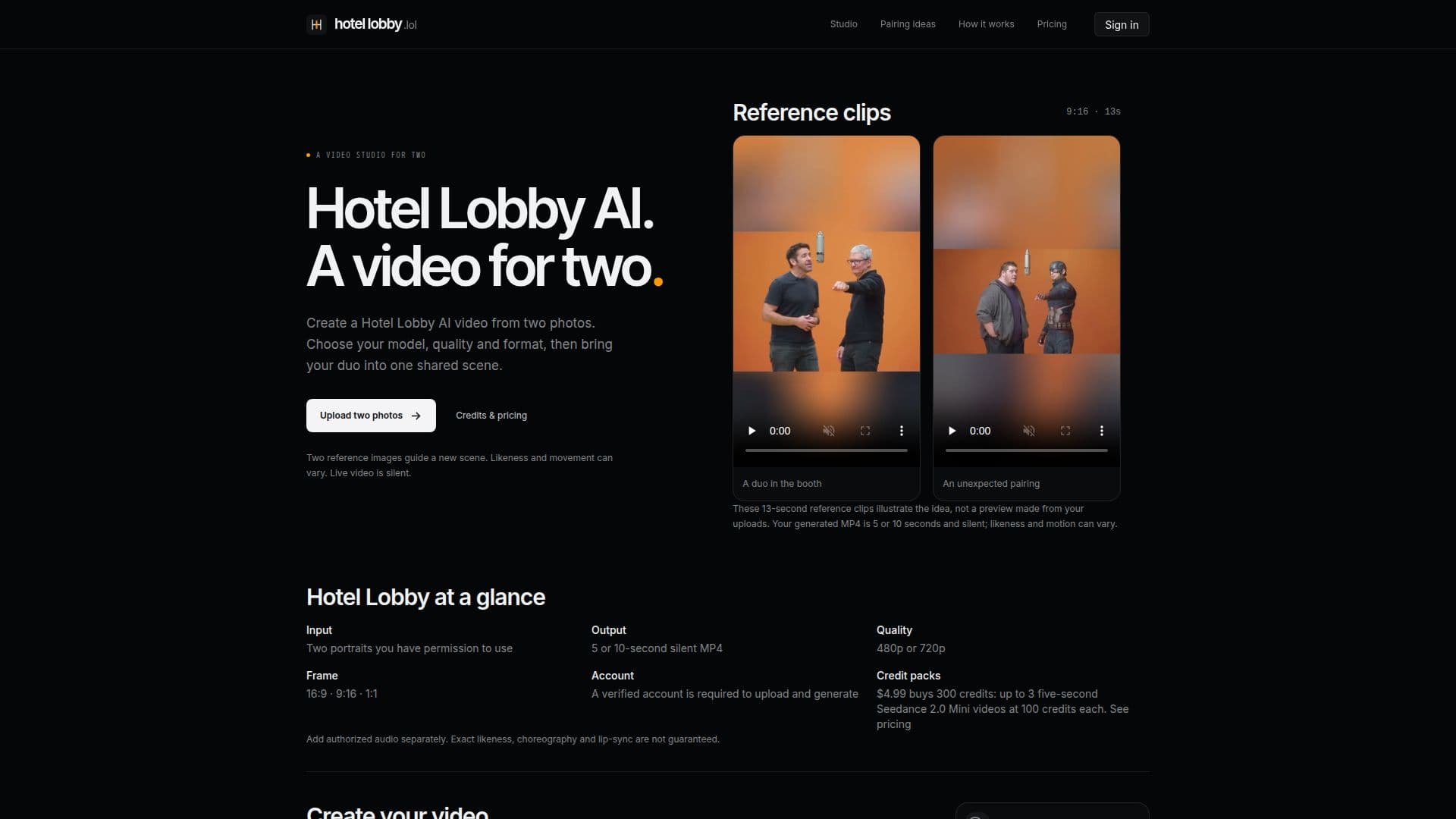 ホテルロビーAI のスクリーンショット