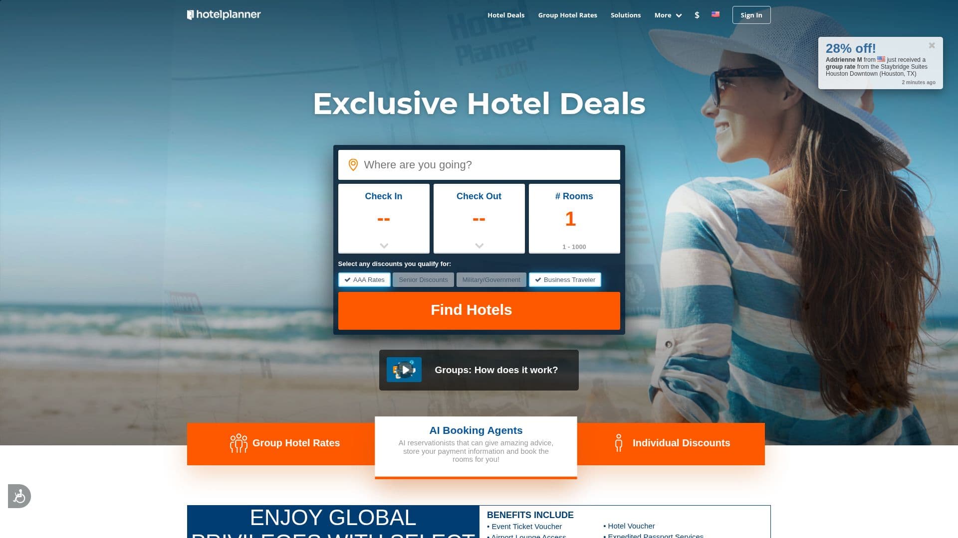HotelPlanner screenshot