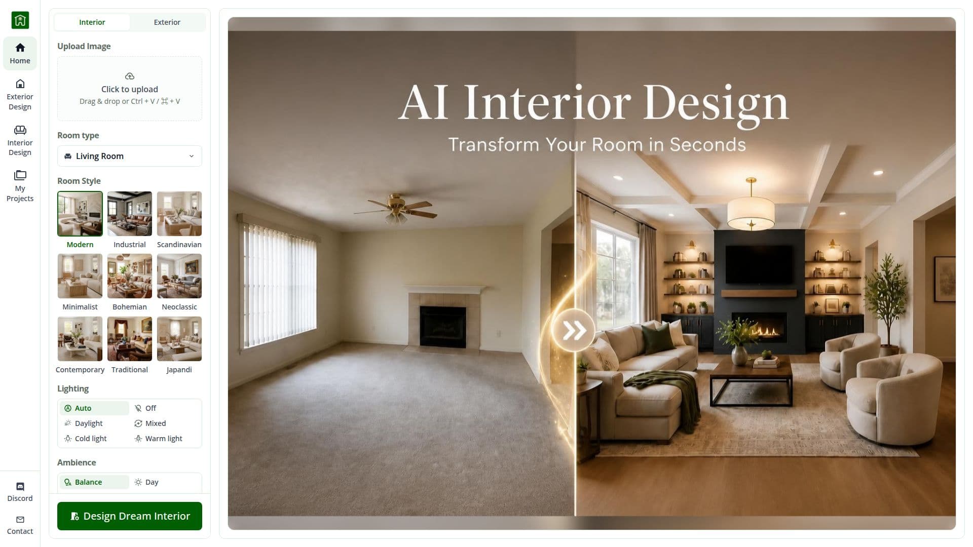 Tangkapan layar HouseDesign